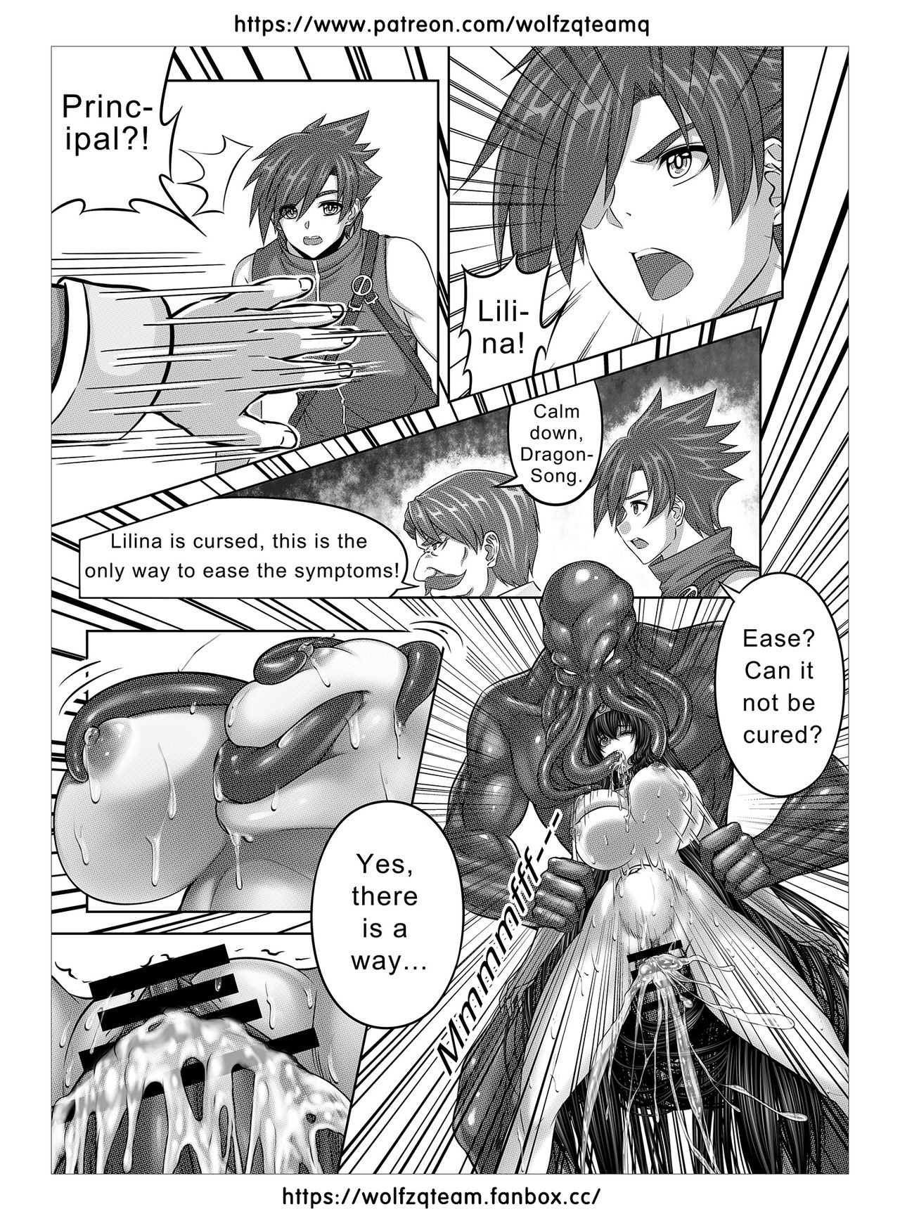 [wolfzqteam] Bad End Of Cursed Armor College Line [English] [Ongoing] image number 11
