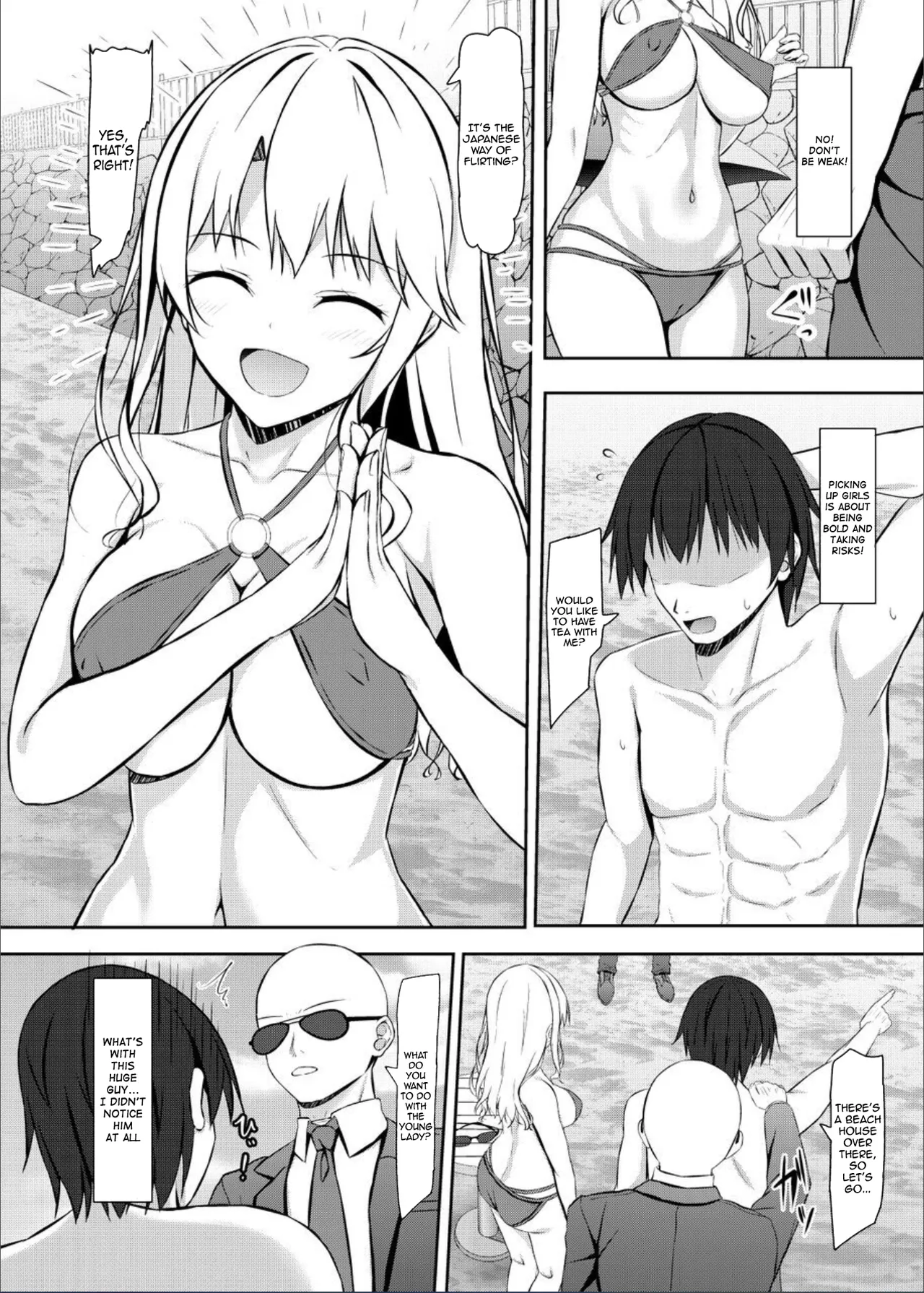 [Akanagi (Aikawa Tatsuki)] Nanpa Aite ga H ni Kyoumi Aru JK Ojou-sama | A high school girl is a noble lady who is interested in having sex with a guy who hits on her [English] [meganekun_tl] [Digital] 画像番号 6