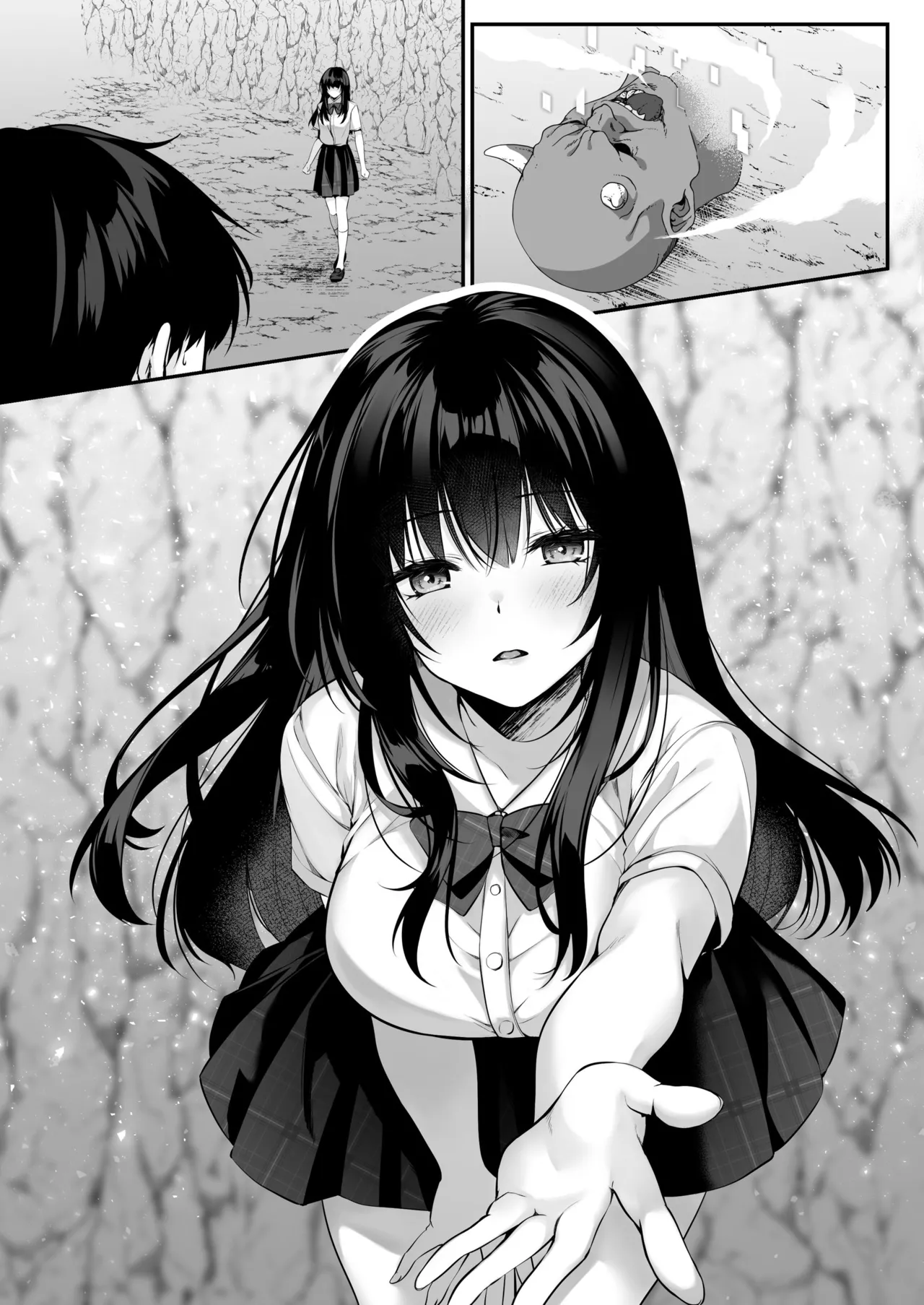 [Seika Kairaku Shoten (Kumakko)] Sex Leveling ~Sex shita Aite no Level o Ageru Skill de Wakeari JK o Tasuketara Dekiai Izon sareru Hanashi~ [Digital] image number 90