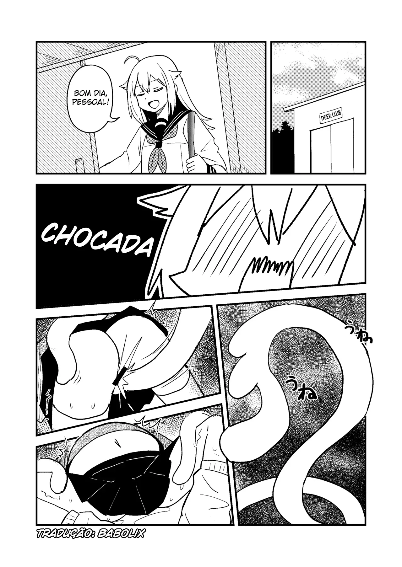 [Kazbox (Kazma)] Shikanoko Shikoshiko Ude Panpan | Shikanoko Rubbing Her Cock (Shikanoko Nokonoko Koshitantan) [Portuguese-BR] 이미지 번호 2