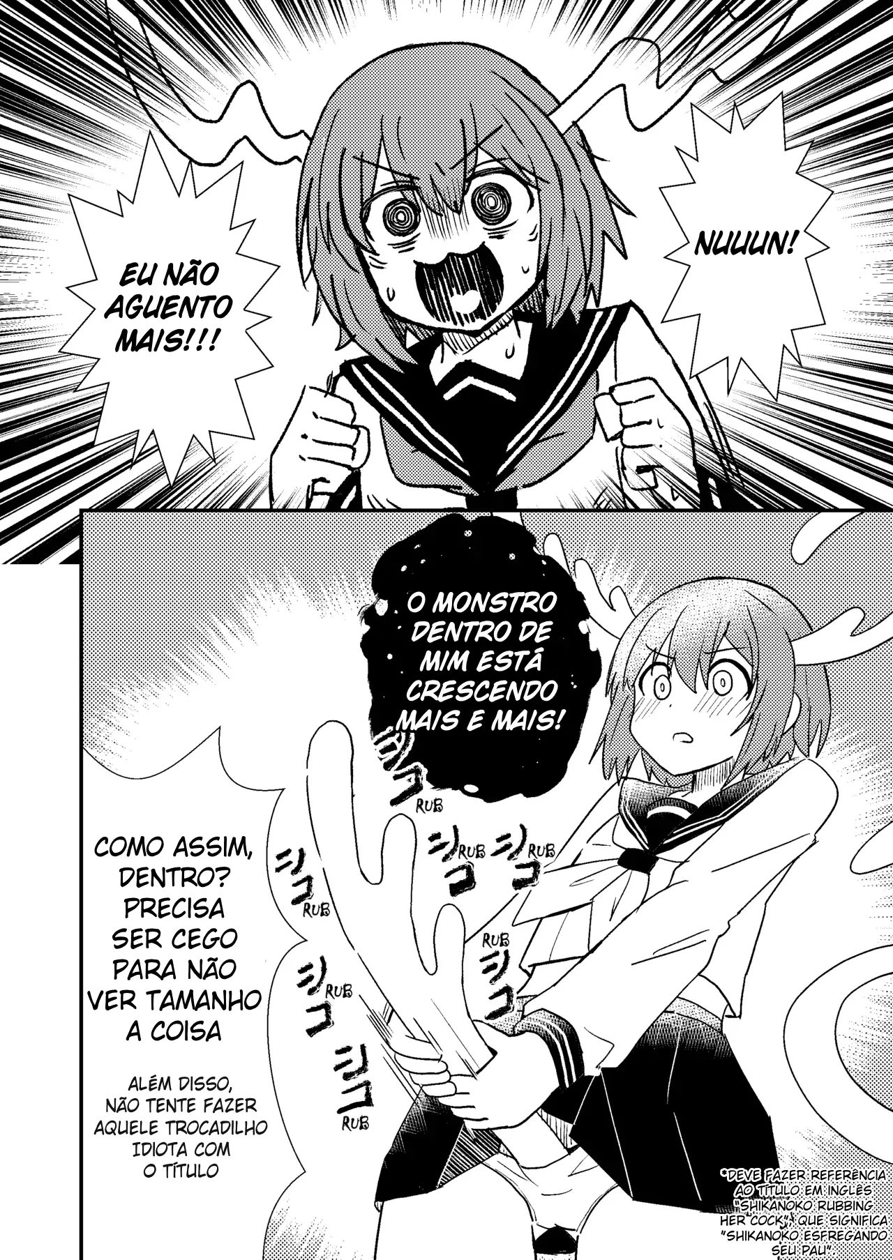 [Kazbox (Kazma)] Shikanoko Shikoshiko Ude Panpan | Shikanoko Rubbing Her Cock (Shikanoko Nokonoko Koshitantan) [Portuguese-BR] 이미지 번호 11