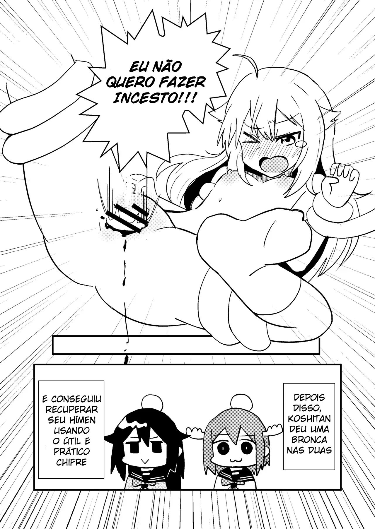 [Kazbox (Kazma)] Shikanoko Shikoshiko Ude Panpan | Shikanoko Rubbing Her Cock (Shikanoko Nokonoko Koshitantan) [Portuguese-BR] 이미지 번호 15