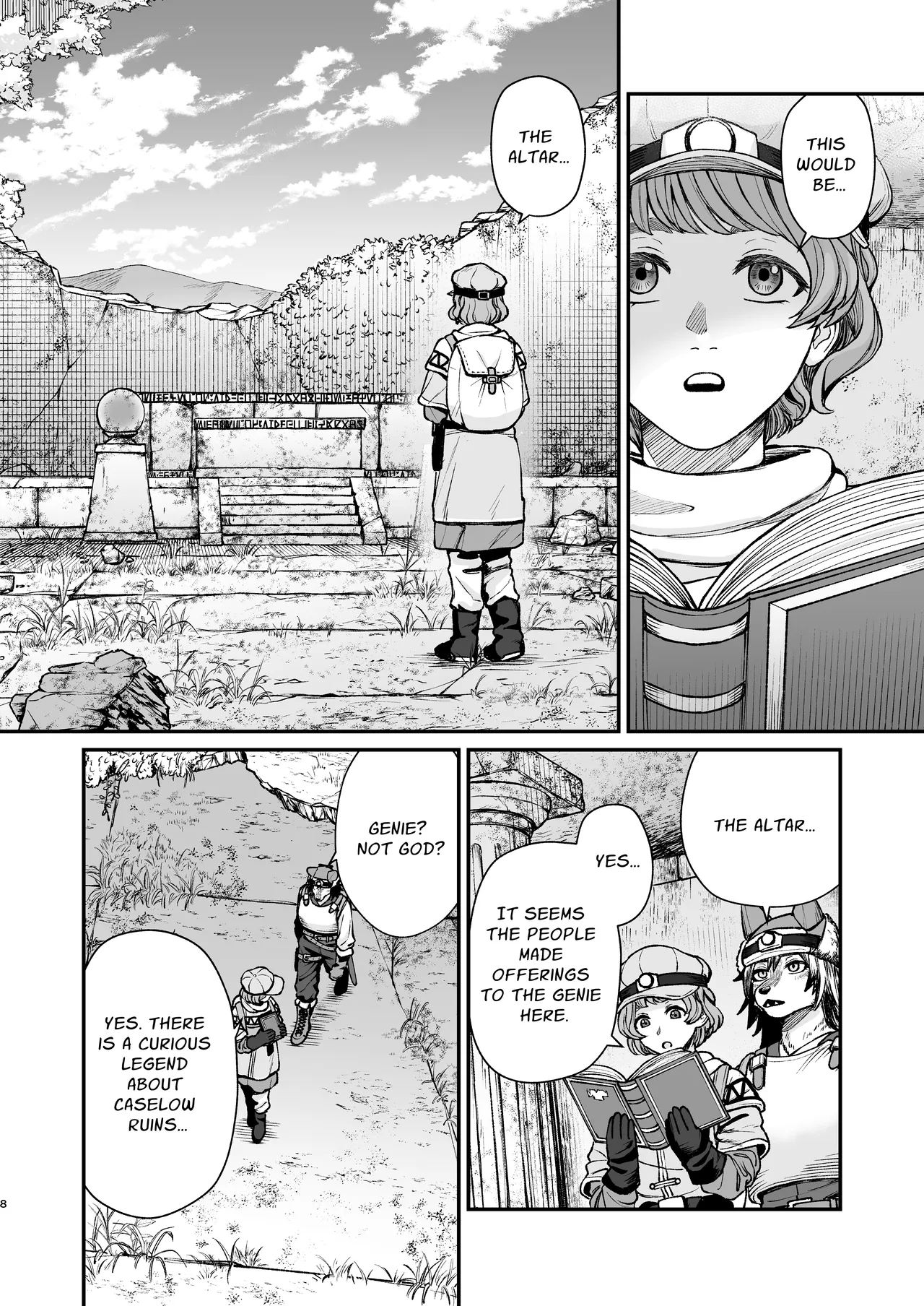 [Ebijetto Seikyoku (K1 Mura)] Seirei ni Hayasa Reru Hanashi | A Package from a Genie [Digital] [English] [nekomatamaomao] Bildnummer 7