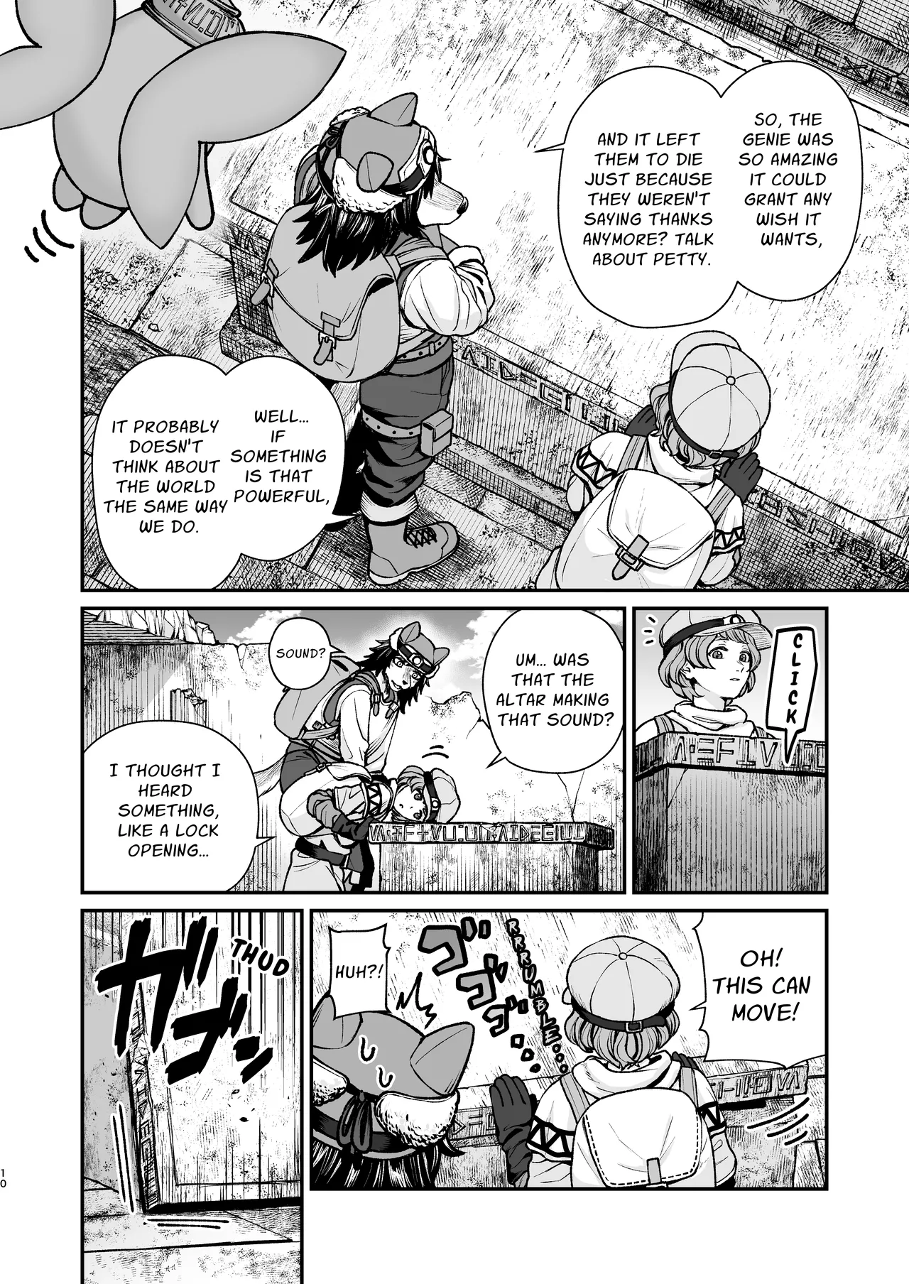 [Ebijetto Seikyoku (K1 Mura)] Seirei ni Hayasa Reru Hanashi | A Package from a Genie [Digital] [English] [nekomatamaomao] Bildnummer 9