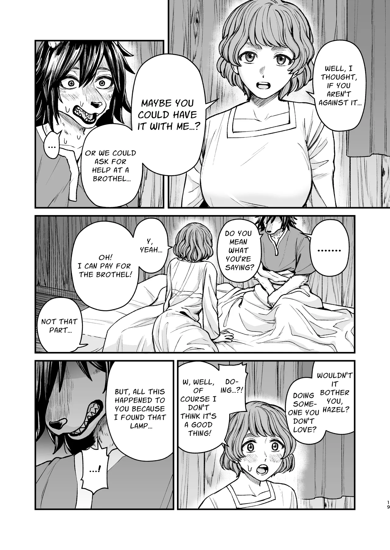 [Ebijetto Seikyoku (K1 Mura)] Seirei ni Hayasa Reru Hanashi | A Package from a Genie [Digital] [English] [nekomatamaomao] Bildnummer 18