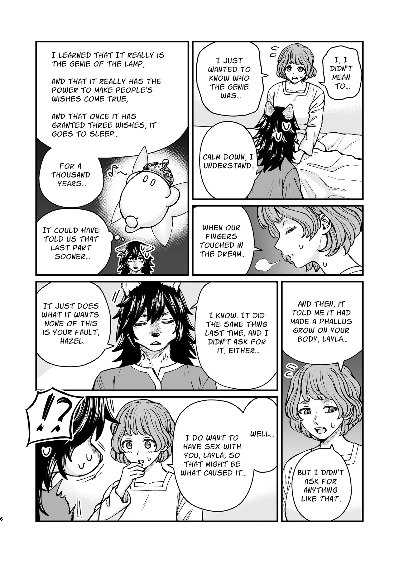 [Ebijetto Seikyoku (K1 Mura)] Seirei ni Hayasa Reru Hanashi | A Package from a Genie [Digital] [English] [nekomatamaomao] Bildnummer 39