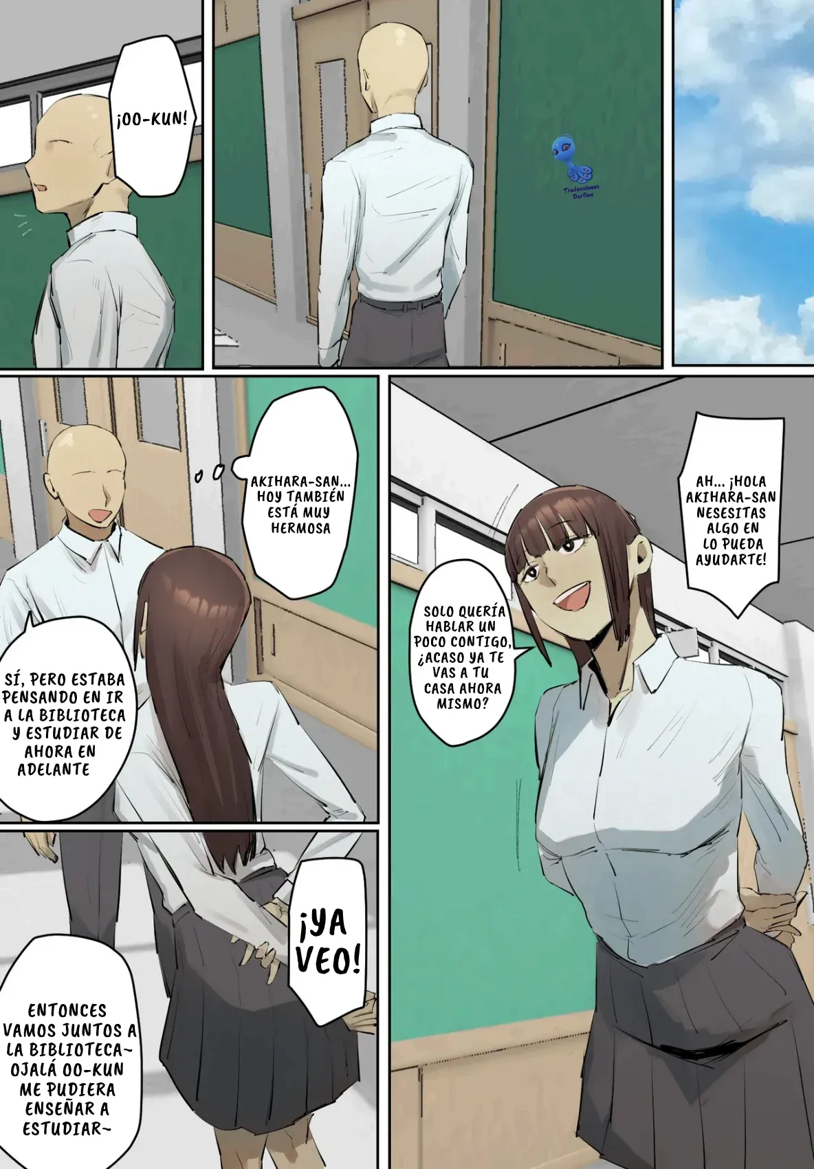 [Chotto B-sen] [Full Color Ban] SeFri no Ikiokure Sensei, Boku no Seishun o Jamashinai de Kudasai.｜Querida Profesora Solterona, Aunque Seas Mi Amiga con Derechos, Por Favor No Arruines Mi Juventud. [Spanish] [Darfinxadan14] Bildnummer 8