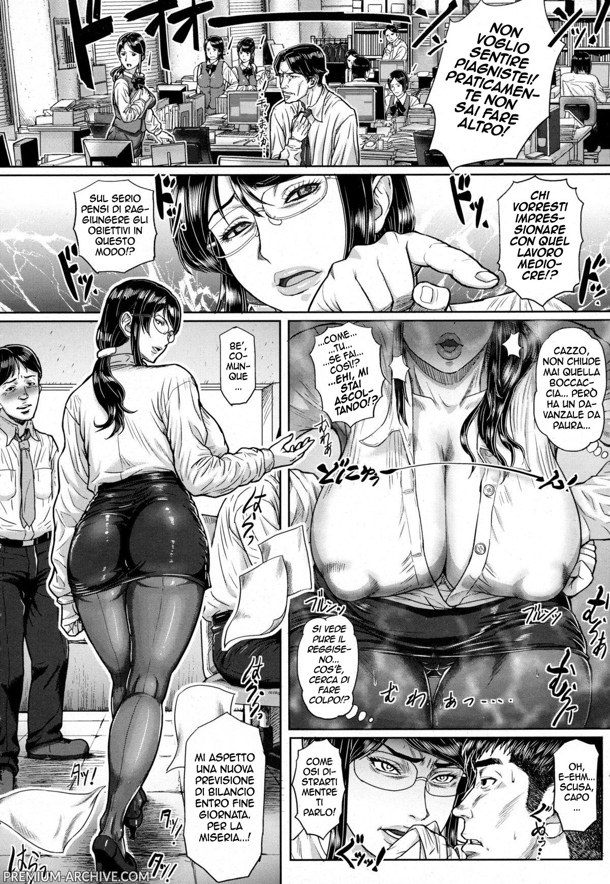 [Katou Tetsuya] Onna Joushi Naburare Jigoku | Stuzzicante Tormento del Capo (ANGEL Club 2015-09) [Italian] imagen número 2