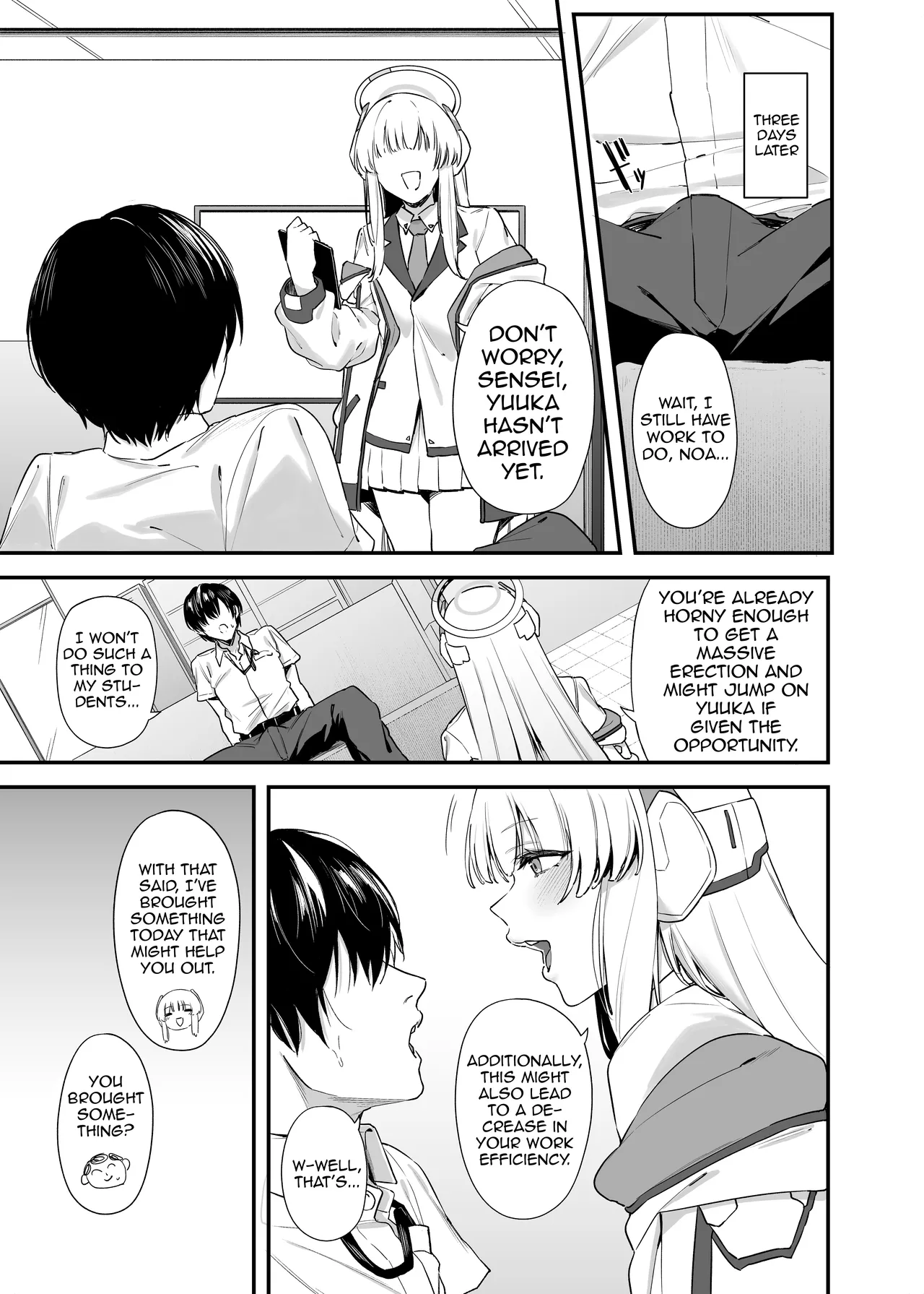 (C104) [12-banme no Seki (Agape)] Sensei OJikan Itadakimasu Ne | I'll be taking a moment of your time, Sensei. (Blue Archive)[Digital][English](Shiririn) изображение № 8