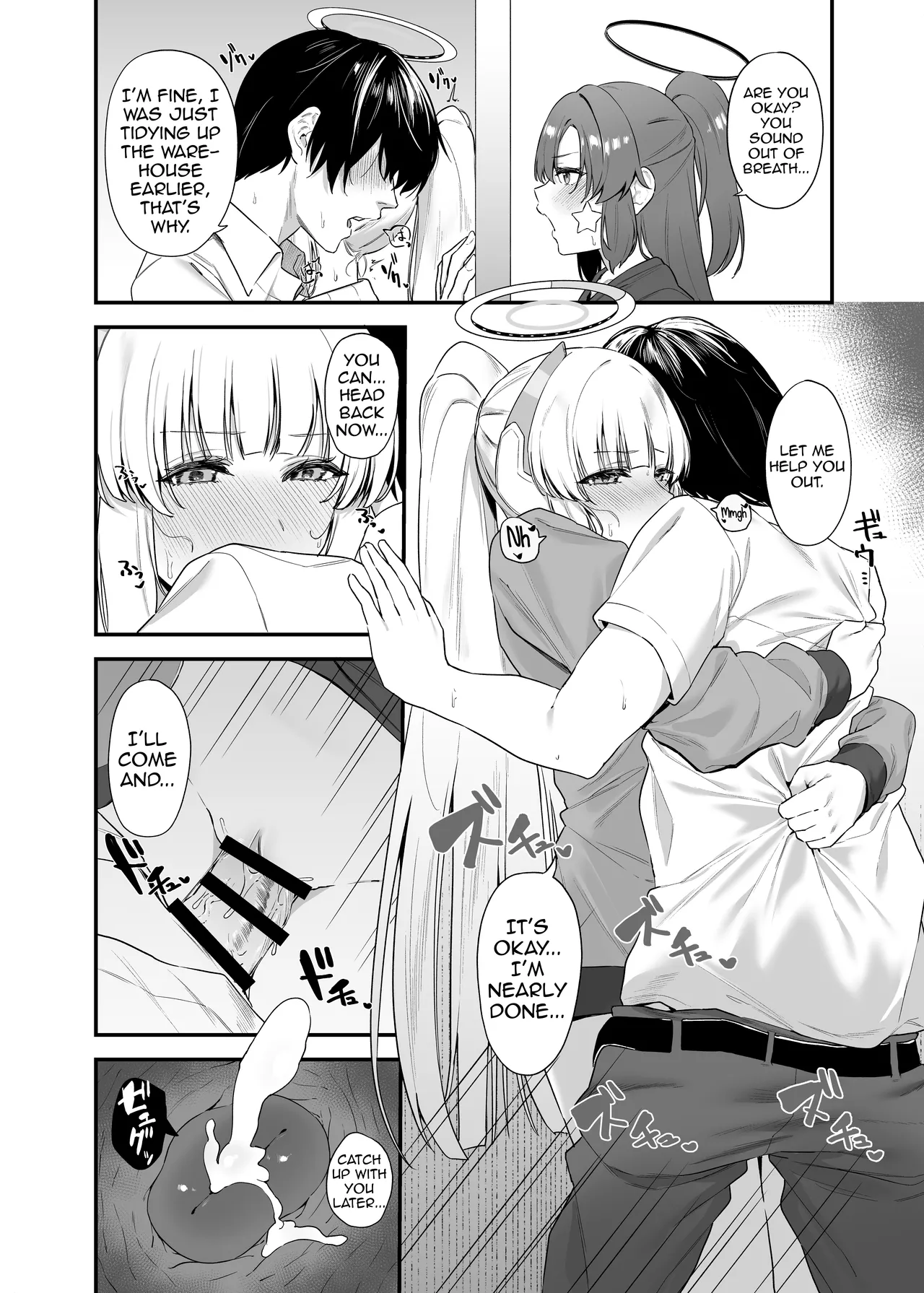 (C104) [12-banme no Seki (Agape)] Sensei OJikan Itadakimasu Ne | I'll be taking a moment of your time, Sensei. (Blue Archive)[Digital][English](Shiririn) изображение № 21