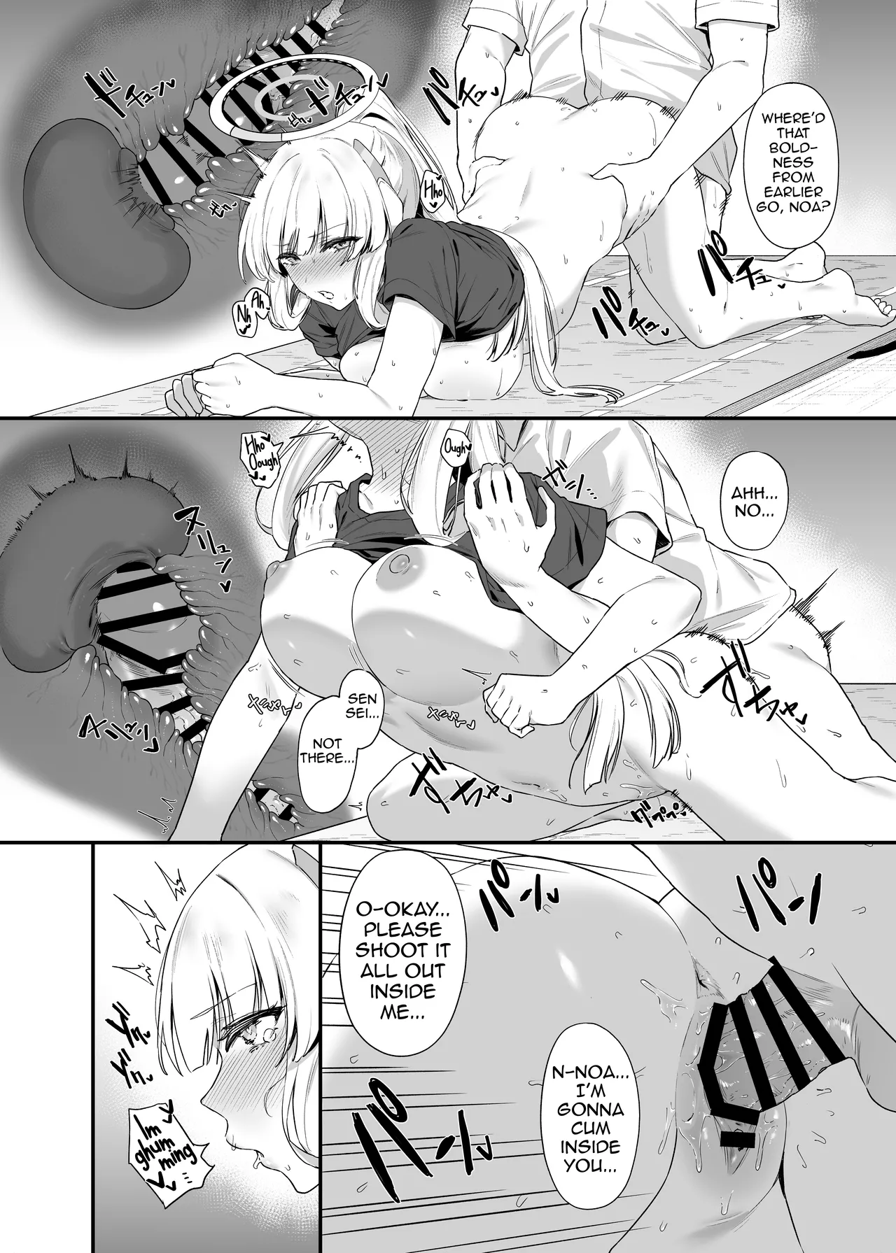 (C104) [12-banme no Seki (Agape)] Sensei OJikan Itadakimasu Ne | I'll be taking a moment of your time, Sensei. (Blue Archive)[Digital][English](Shiririn) изображение № 29