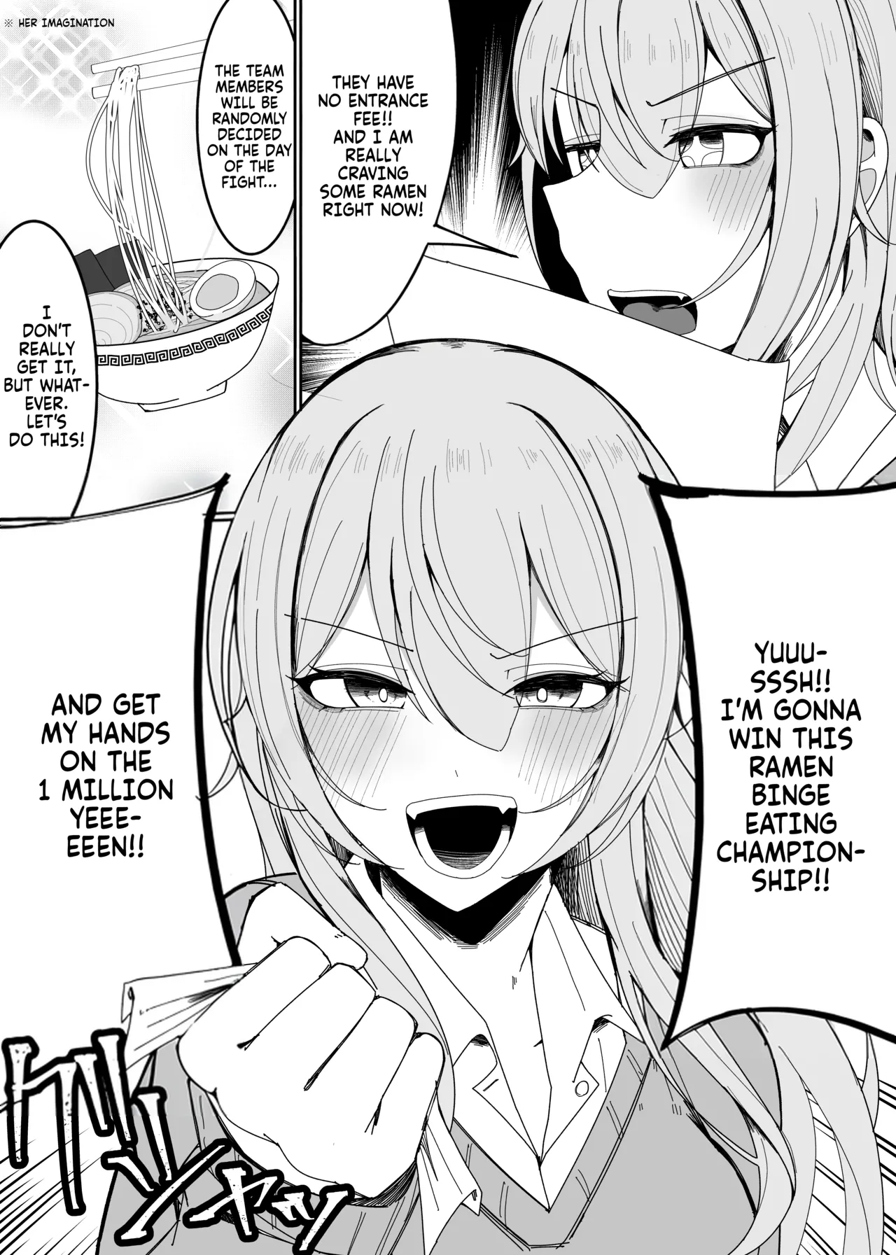 [Fuaku Yuu (Yufuck)] Zamen Oogui Taikai | The Cum-Binge-Eating Championship [English] [Fallen Games] 画像番号 4