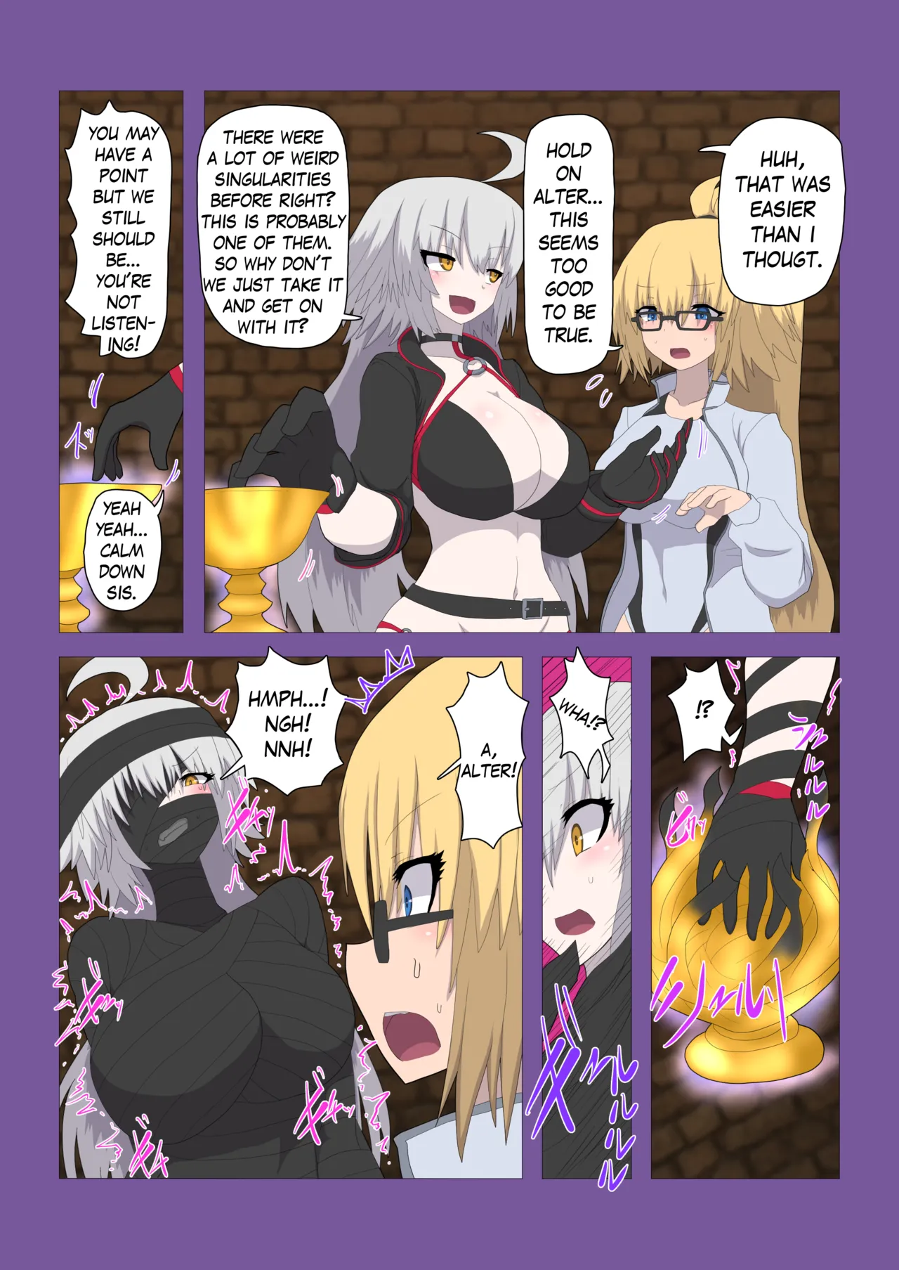 [Hyoui Lover (REIA)] FGO Double Jeanne Fusion & Possession [English] image number 2