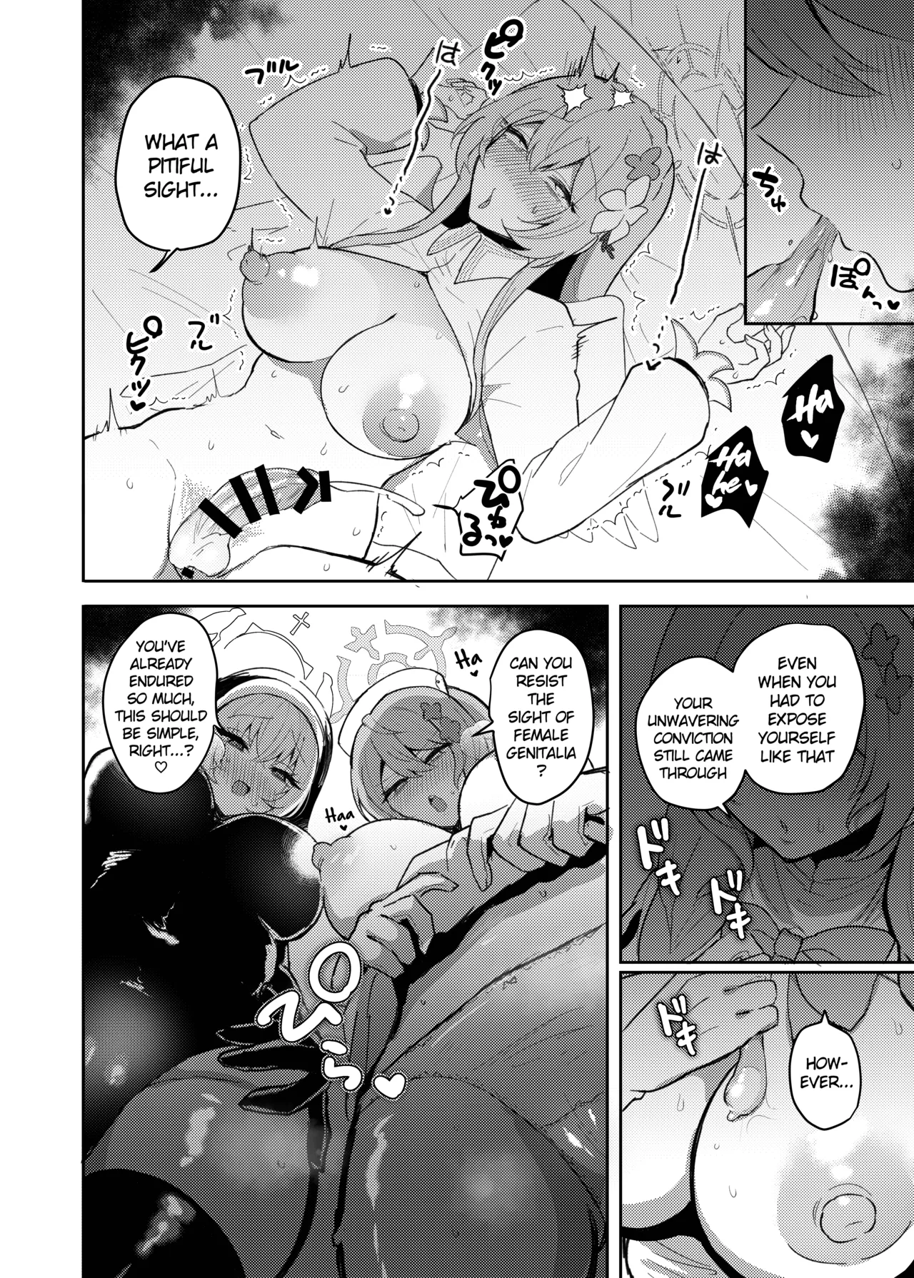 (C105) [Dangai Zeppeki (Muchimo)] Futanari Tea Party Dosukebe Tougijou Nagisa VS Sisterhood + Kyuugo Kishidan (Blue Archive) [Digital] [English] 图片编号 21