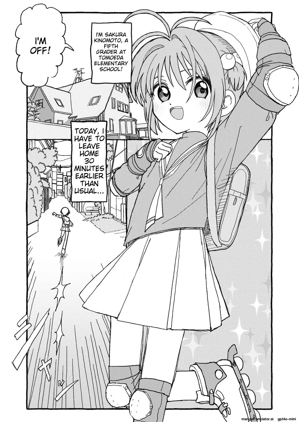 [Futotta Obasan] Sakura-chan Suki Suki Manga (Cardcaptor Sakura)  [English] [MTL] Bildnummer 1