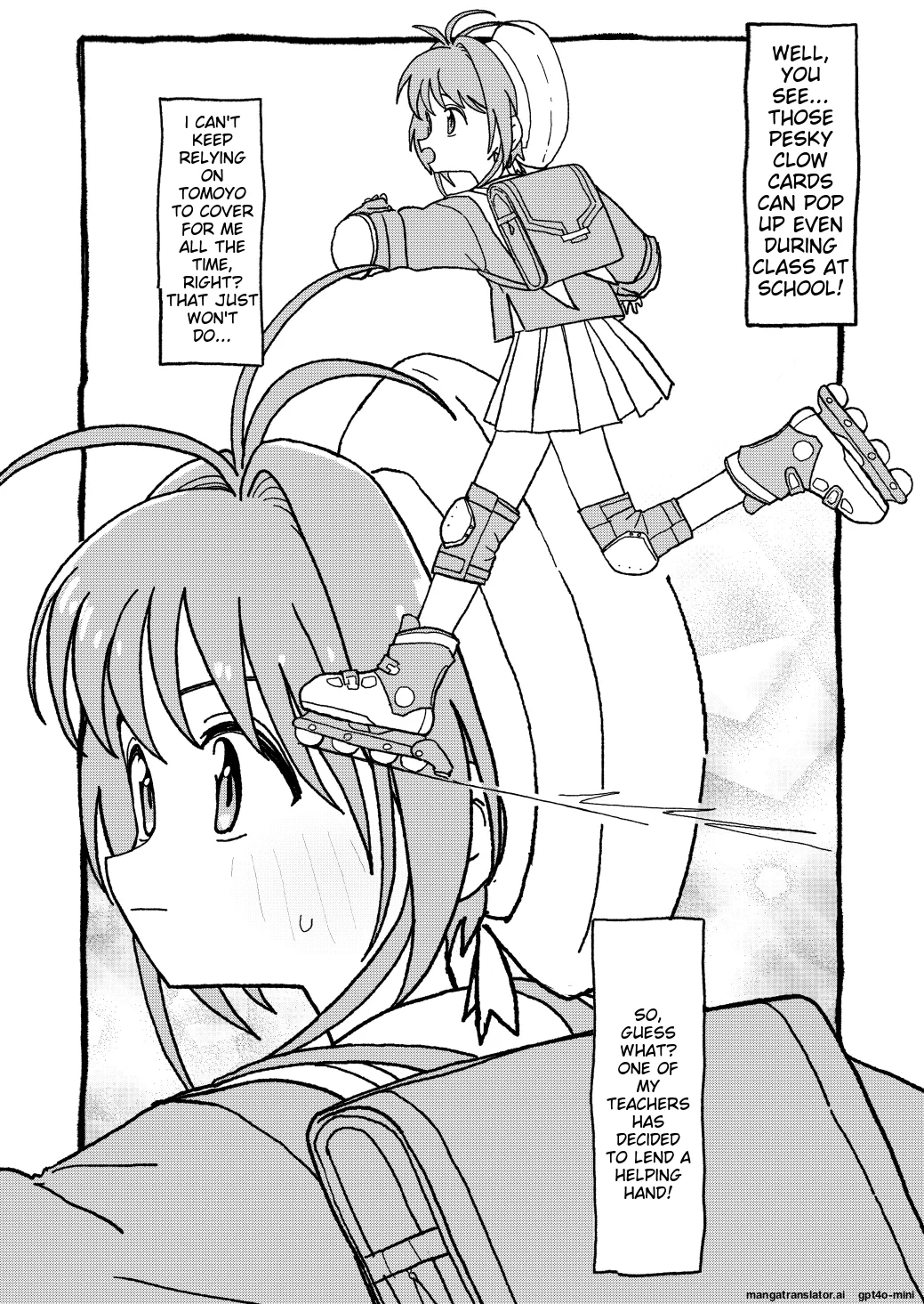 [Futotta Obasan] Sakura-chan Suki Suki Manga (Cardcaptor Sakura)  [English] [MTL] Bildnummer 2