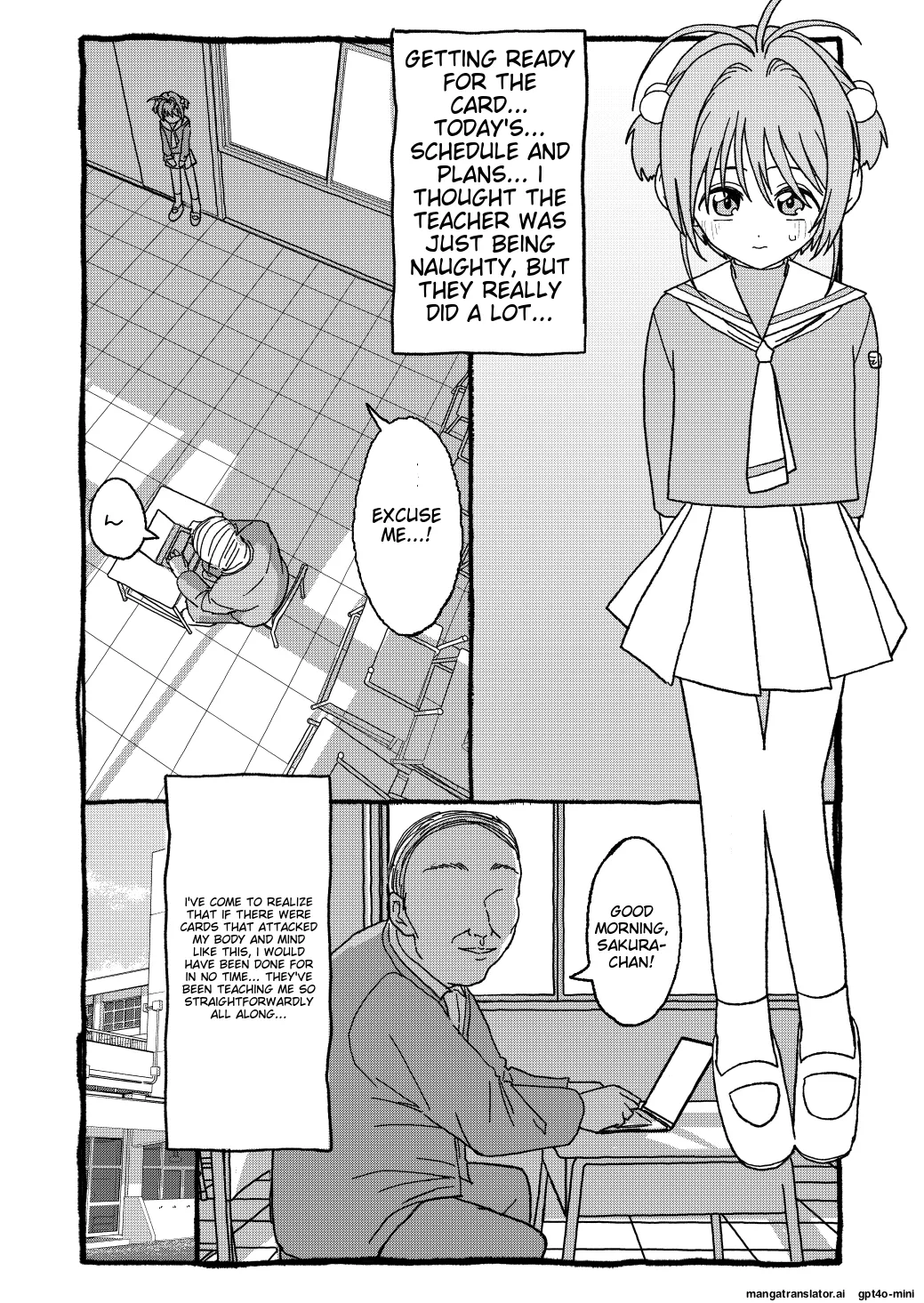 [Futotta Obasan] Sakura-chan Suki Suki Manga (Cardcaptor Sakura)  [English] [MTL] Bildnummer 5