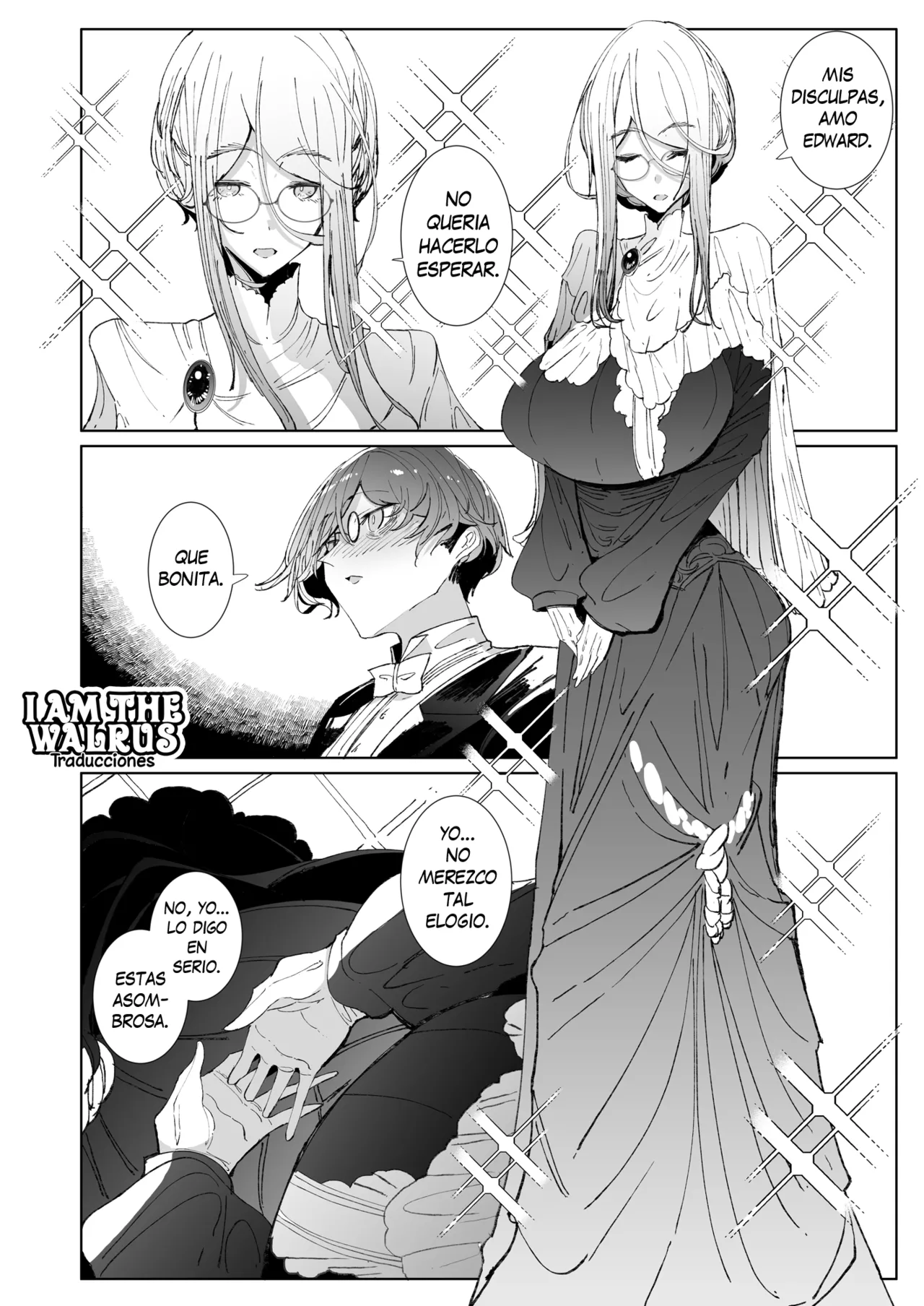 [Metro Notes (Tsumetoro)] Shinshi Tsuki Maid no Sophie-san 9｜La Maid Sophie del Caballero 9 [Spanish] [I Am the Walrus] [Decensored] [Digital] image number 4