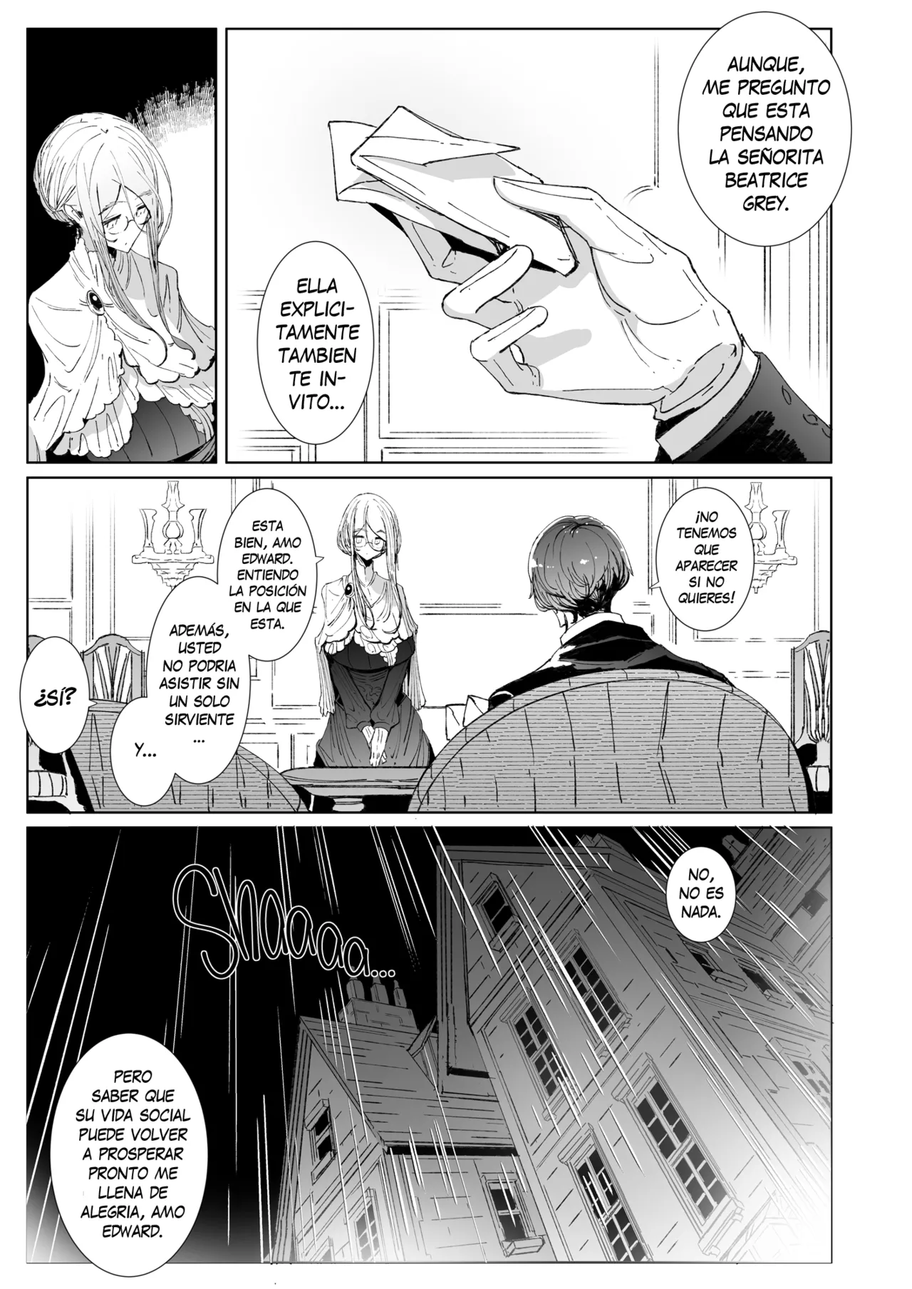 [Metro Notes (Tsumetoro)] Shinshi Tsuki Maid no Sophie-san 9｜La Maid Sophie del Caballero 9 [Spanish] [I Am the Walrus] [Decensored] [Digital] image number 5