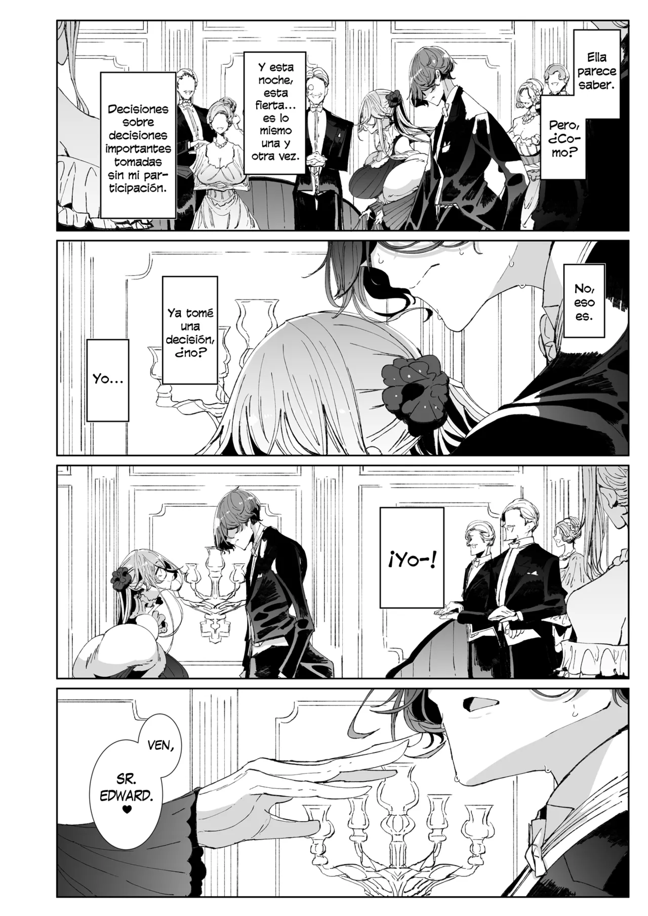[Metro Notes (Tsumetoro)] Shinshi Tsuki Maid no Sophie-san 9｜La Maid Sophie del Caballero 9 [Spanish] [I Am the Walrus] [Decensored] [Digital] image number 10