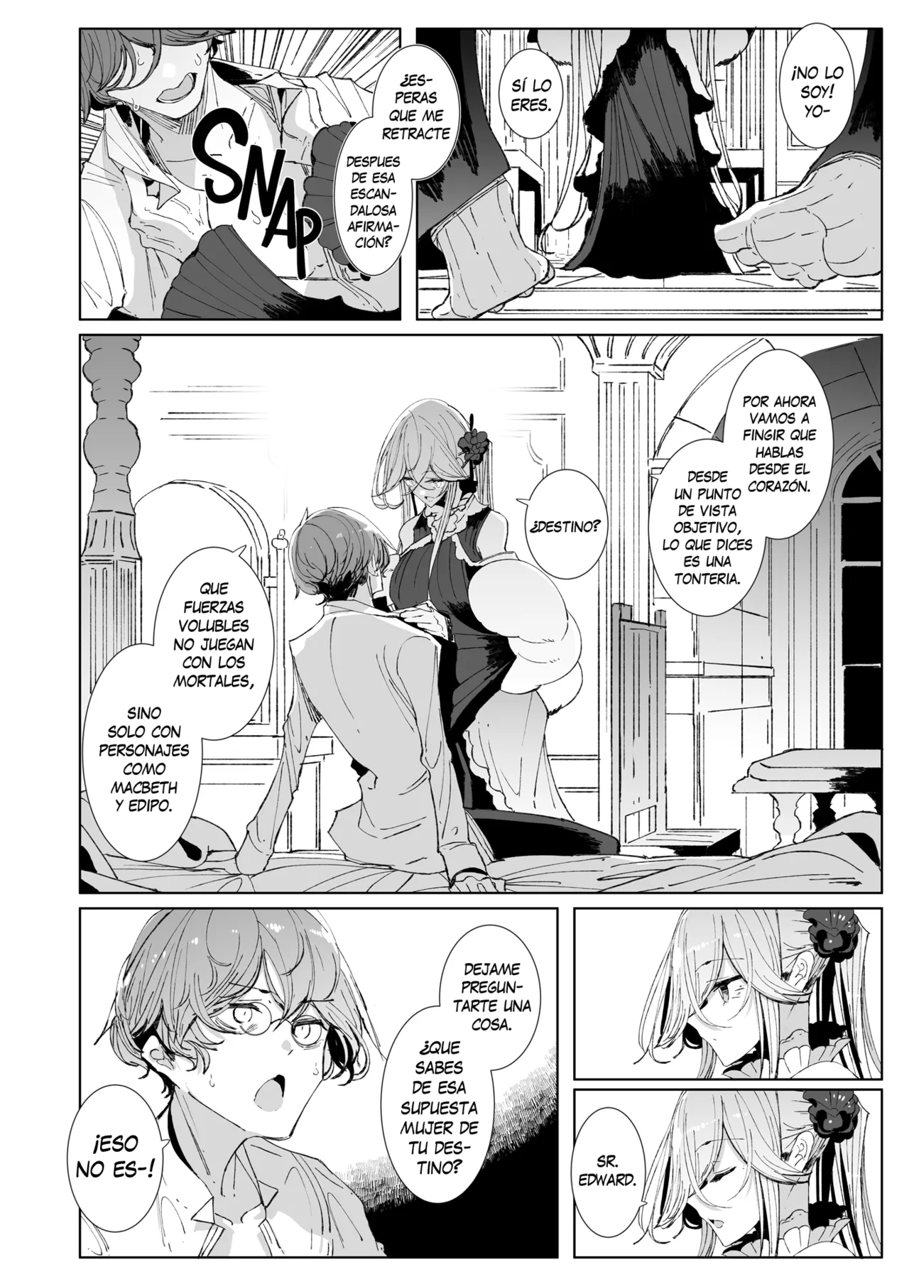 [Metro Notes (Tsumetoro)] Shinshi Tsuki Maid no Sophie-san 9｜La Maid Sophie del Caballero 9 [Spanish] [I Am the Walrus] [Decensored] [Digital] image number 18