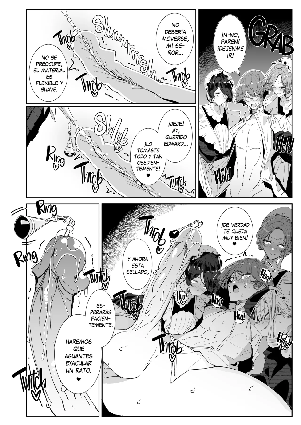 [Metro Notes (Tsumetoro)] Shinshi Tsuki Maid no Sophie-san 9｜La Maid Sophie del Caballero 9 [Spanish] [I Am the Walrus] [Decensored] [Digital] image number 28