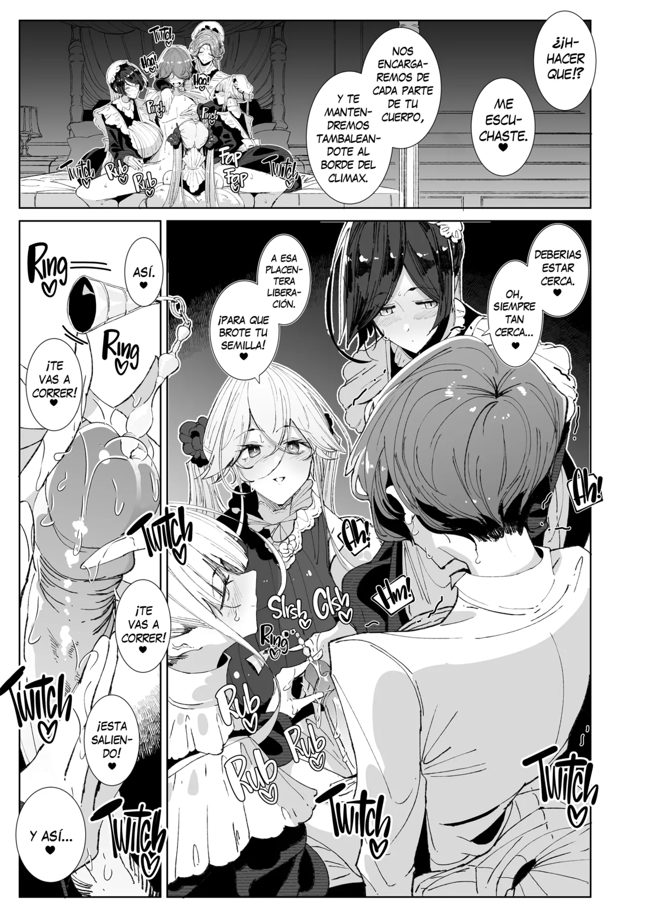 [Metro Notes (Tsumetoro)] Shinshi Tsuki Maid no Sophie-san 9｜La Maid Sophie del Caballero 9 [Spanish] [I Am the Walrus] [Decensored] [Digital] image number 29