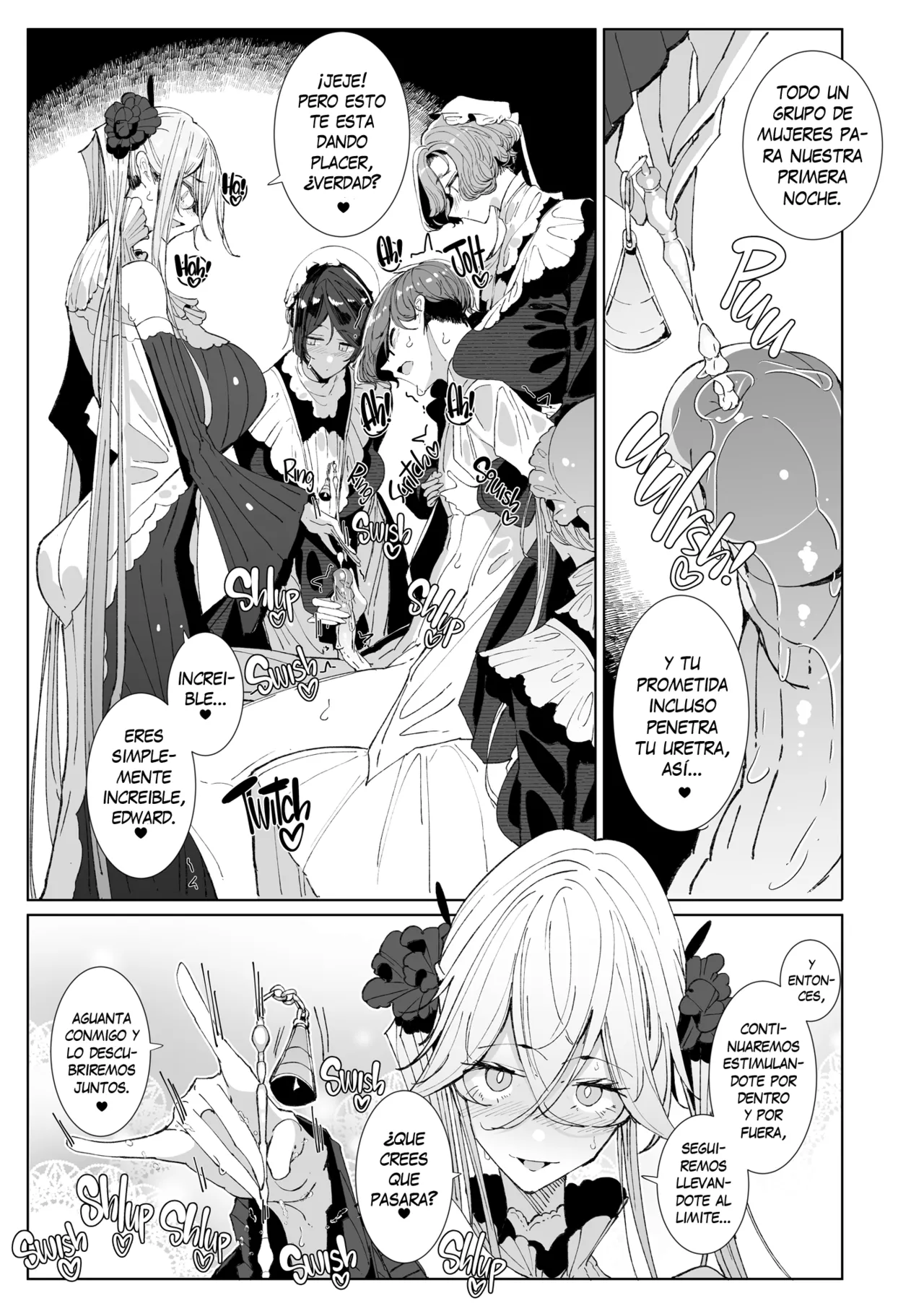 [Metro Notes (Tsumetoro)] Shinshi Tsuki Maid no Sophie-san 9｜La Maid Sophie del Caballero 9 [Spanish] [I Am the Walrus] [Decensored] [Digital] image number 31