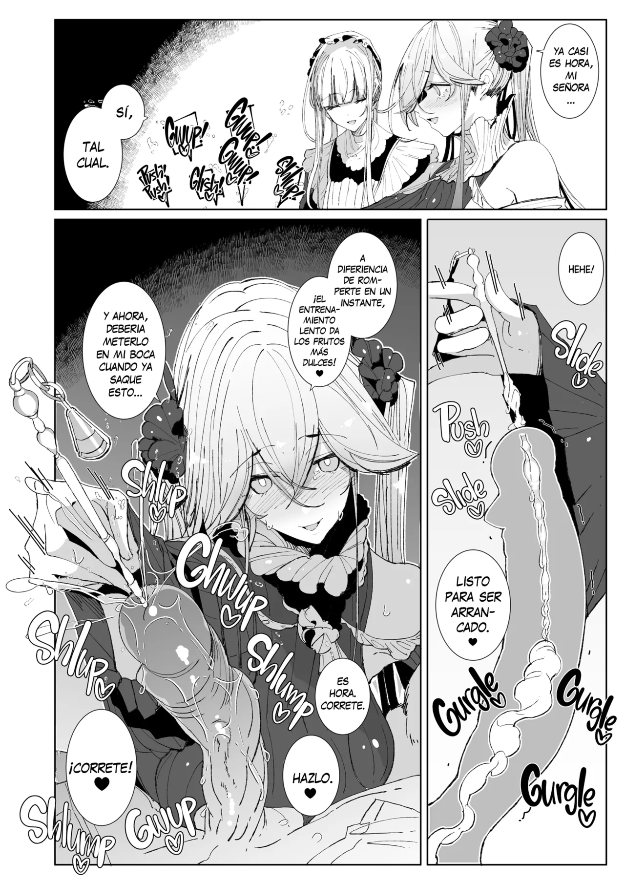 [Metro Notes (Tsumetoro)] Shinshi Tsuki Maid no Sophie-san 9｜La Maid Sophie del Caballero 9 [Spanish] [I Am the Walrus] [Decensored] [Digital] image number 34