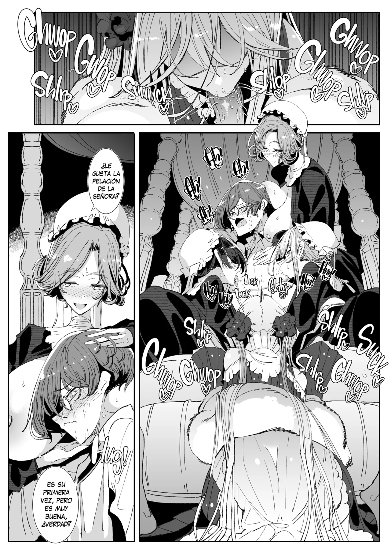[Metro Notes (Tsumetoro)] Shinshi Tsuki Maid no Sophie-san 9｜La Maid Sophie del Caballero 9 [Spanish] [I Am the Walrus] [Decensored] [Digital] image number 38
