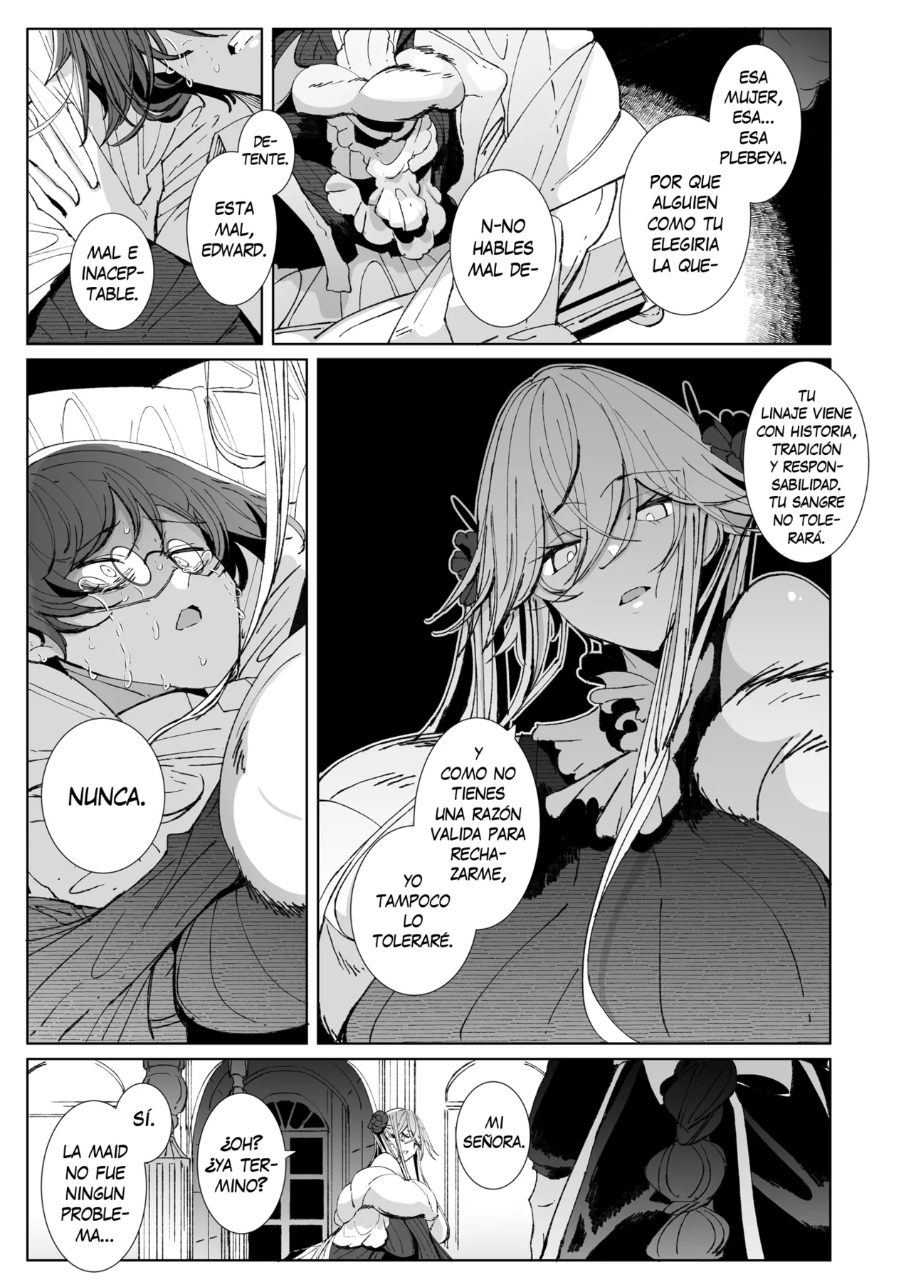 [Metro Notes (Tsumetoro)] Shinshi Tsuki Maid no Sophie-san 9｜La Maid Sophie del Caballero 9 [Spanish] [I Am the Walrus] [Decensored] [Digital] image number 45