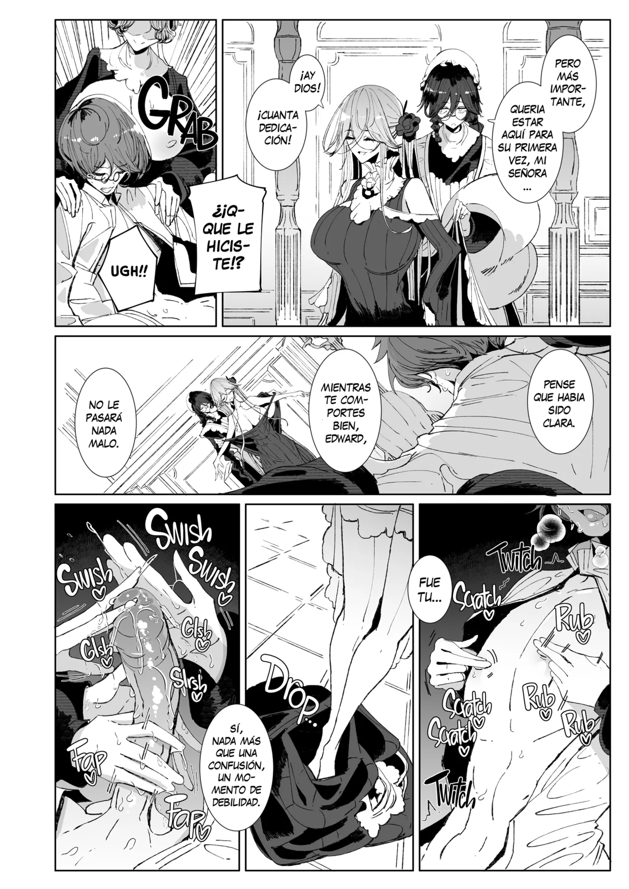 [Metro Notes (Tsumetoro)] Shinshi Tsuki Maid no Sophie-san 9｜La Maid Sophie del Caballero 9 [Spanish] [I Am the Walrus] [Decensored] [Digital] image number 46