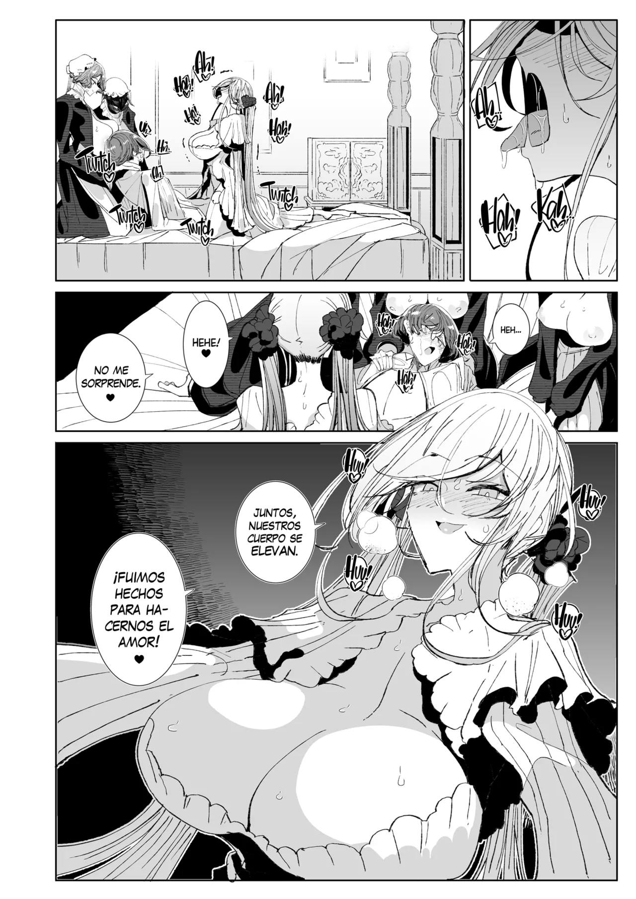 [Metro Notes (Tsumetoro)] Shinshi Tsuki Maid no Sophie-san 9｜La Maid Sophie del Caballero 9 [Spanish] [I Am the Walrus] [Decensored] [Digital] image number 50