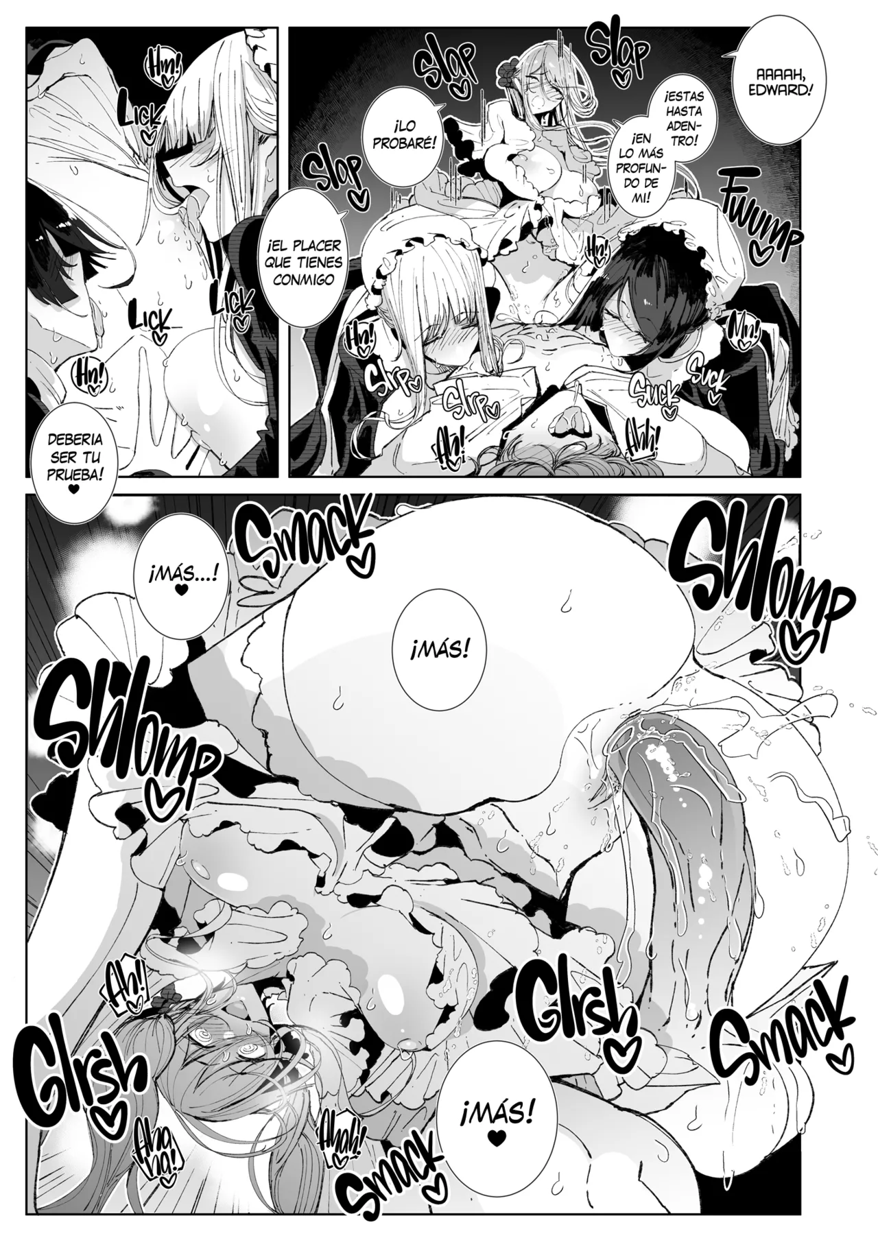 [Metro Notes (Tsumetoro)] Shinshi Tsuki Maid no Sophie-san 9｜La Maid Sophie del Caballero 9 [Spanish] [I Am the Walrus] [Decensored] [Digital] image number 57