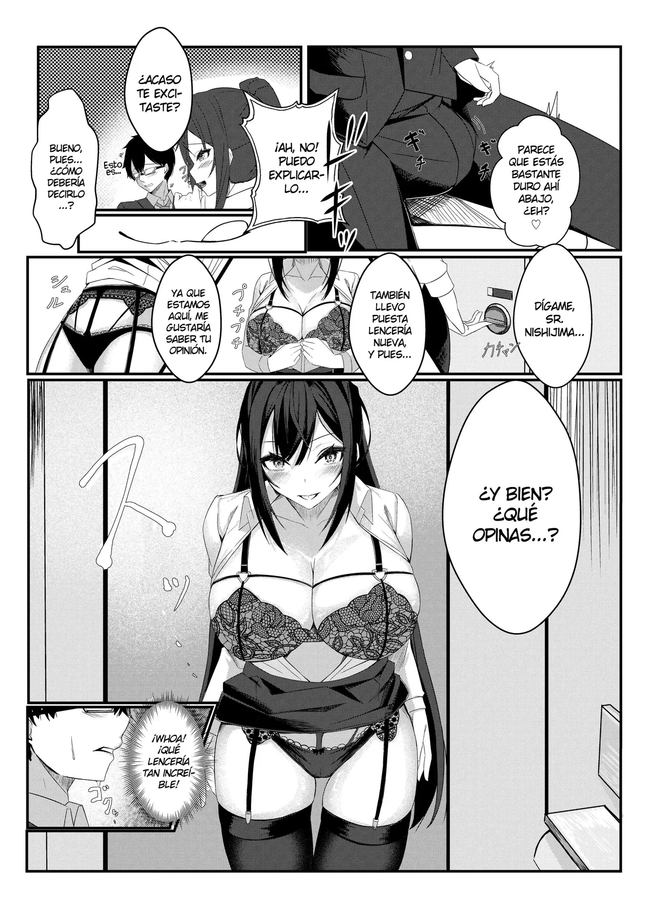 [Mittsuman (Kazuha)] Kyou kara Ladies Shitagi Brand no Producer o Makasaremashita.｜Asignado Para Producir Una Marca De Ropa Interior Femenina. [Spanish] [Kejotan] 图片编号 14