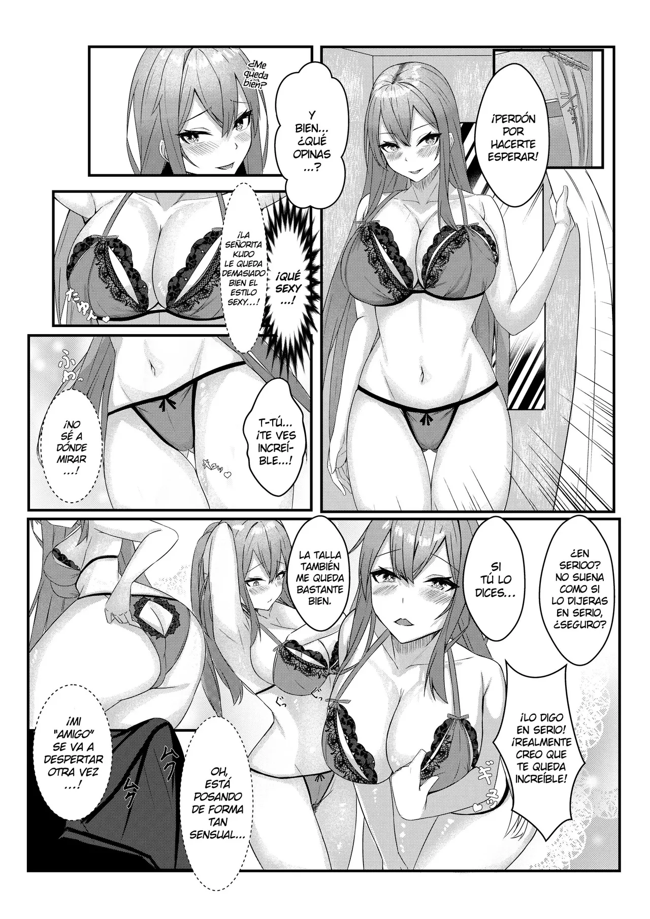 [Mittsuman (Kazuha)] Kyou kara Ladies Shitagi Brand no Producer o Makasaremashita.｜Asignado Para Producir Una Marca De Ropa Interior Femenina. [Spanish] [Kejotan] 图片编号 35