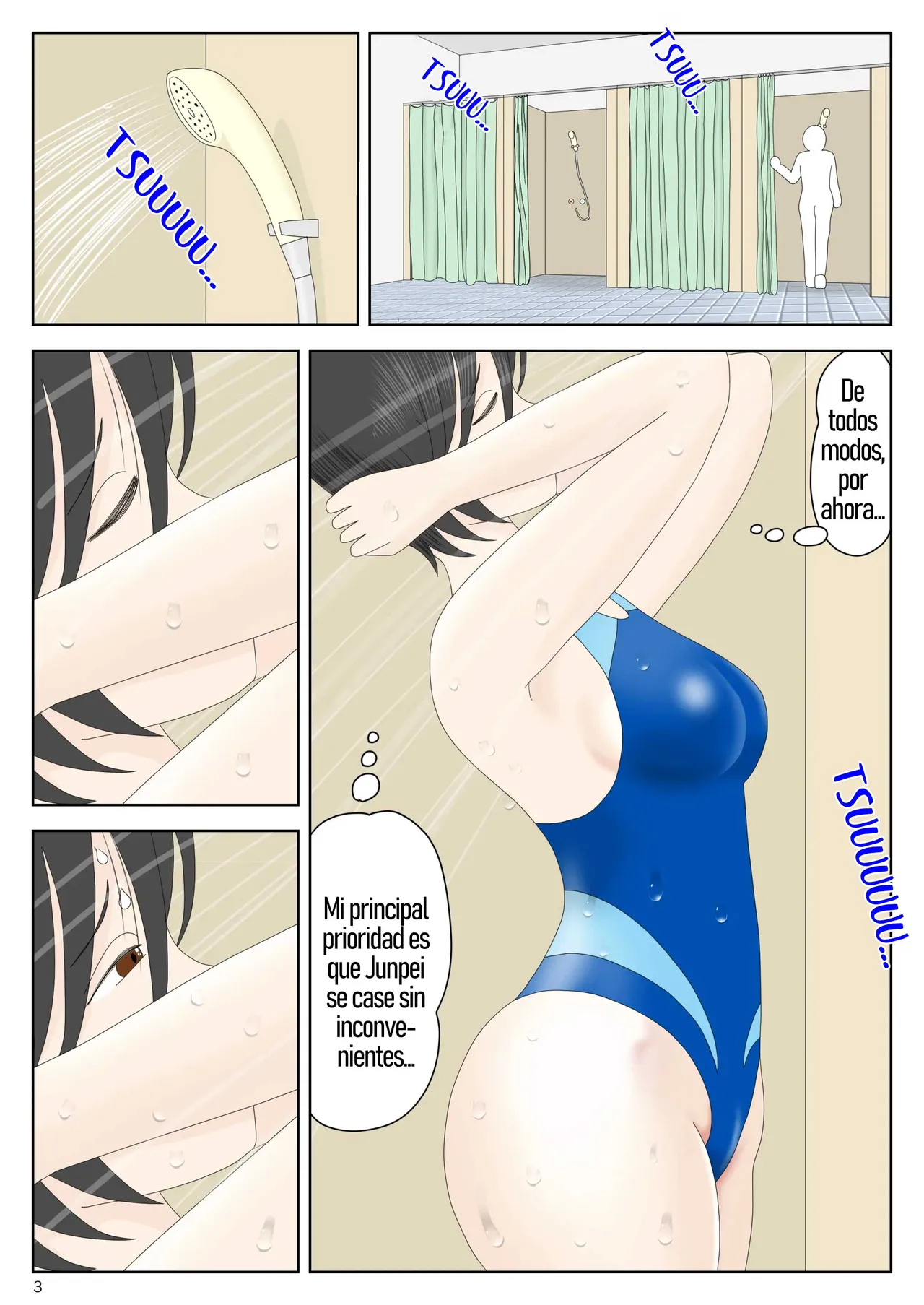 [Mizuarai no kai] Onaneta Kaa-san Bessekaisen 6｜Mamá es Mi Material de Masturbación 6 [Spanish] [Xavit0_0] 画像番号 3