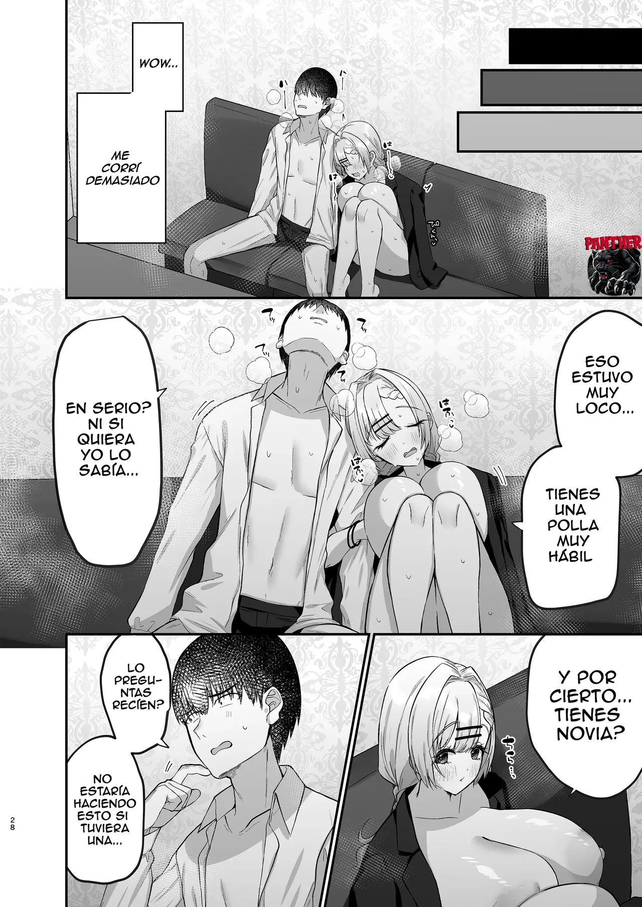 [Mittsuman] Hitokara Ittara Tonari no Gal JK to Pakokara ni Natta Ken | Fui a un karaoke y terminé acostándome con la chica de la habitación de al lado (Panther Scan) [Spanish] [Panther Scan] 图片编号 29