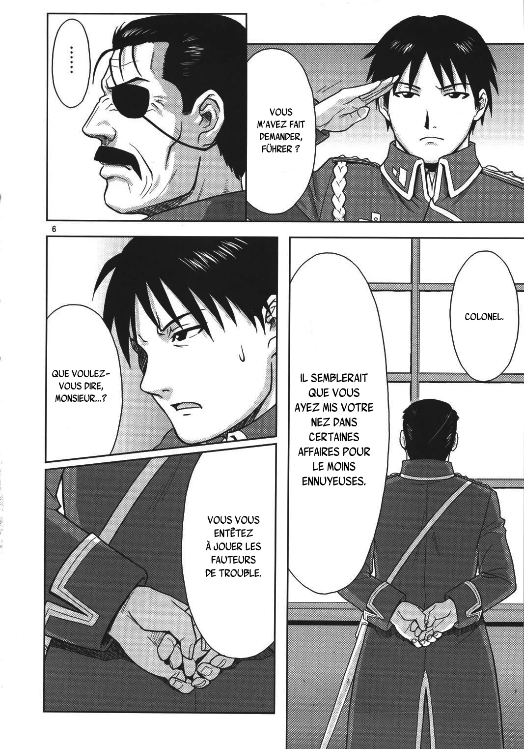 (C78) [AZASUKE WIND (AZASUKE)] Slave Secretary (Fullmetal Alchemist) [French] {SAXtrad} image number 5