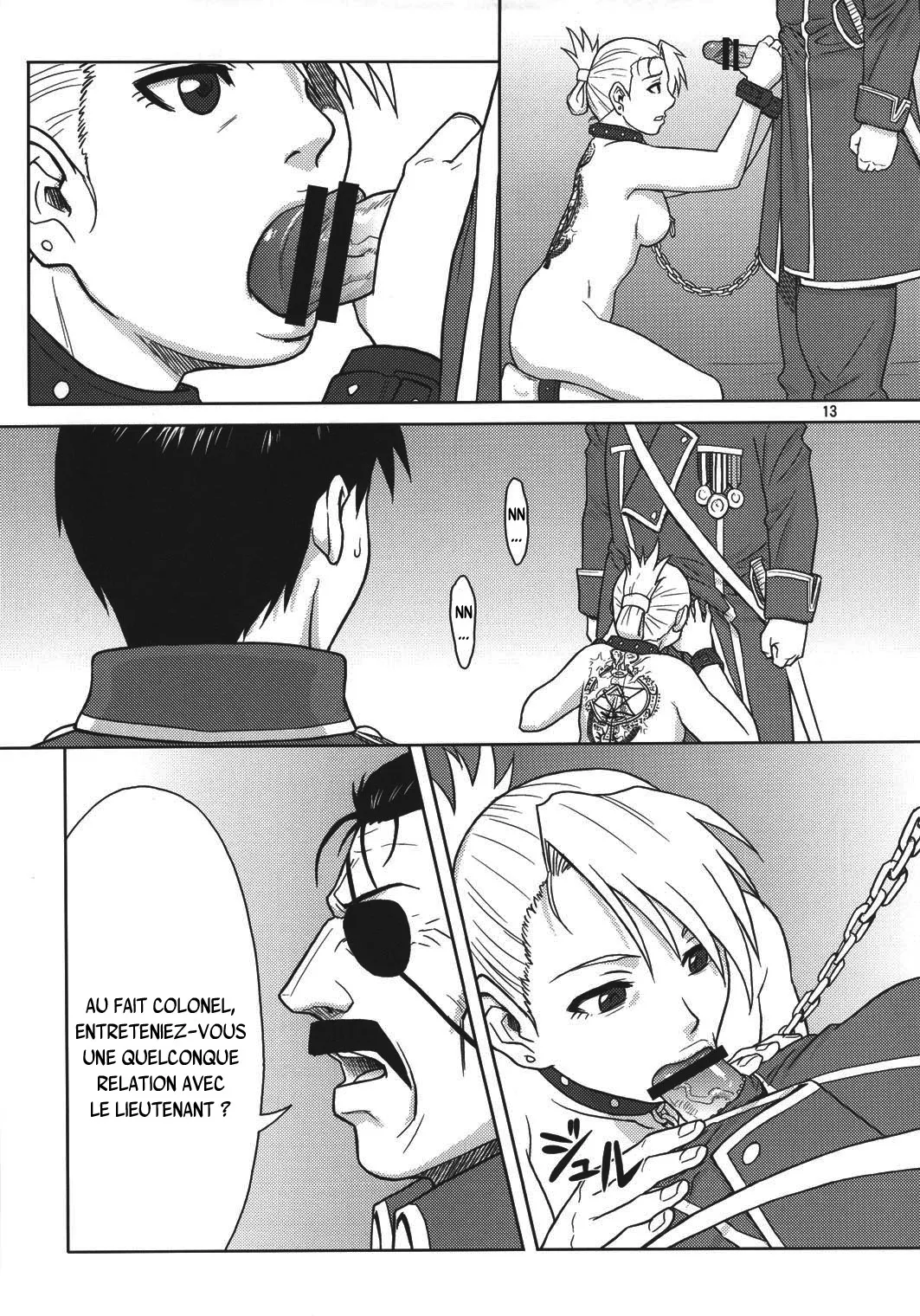 (C78) [AZASUKE WIND (AZASUKE)] Slave Secretary (Fullmetal Alchemist) [French] {SAXtrad} image number 12