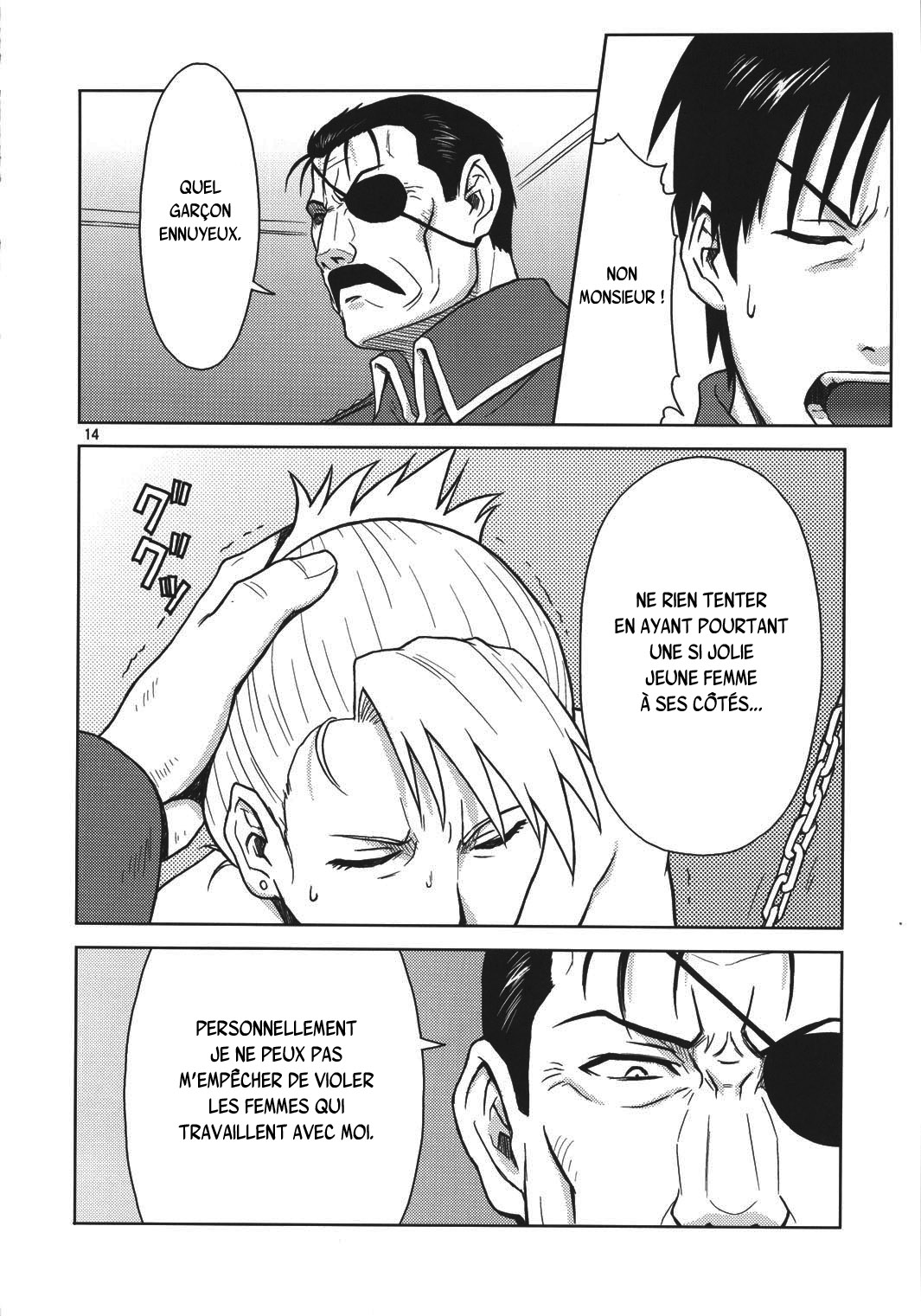 (C78) [AZASUKE WIND (AZASUKE)] Slave Secretary (Fullmetal Alchemist) [French] {SAXtrad} image number 13