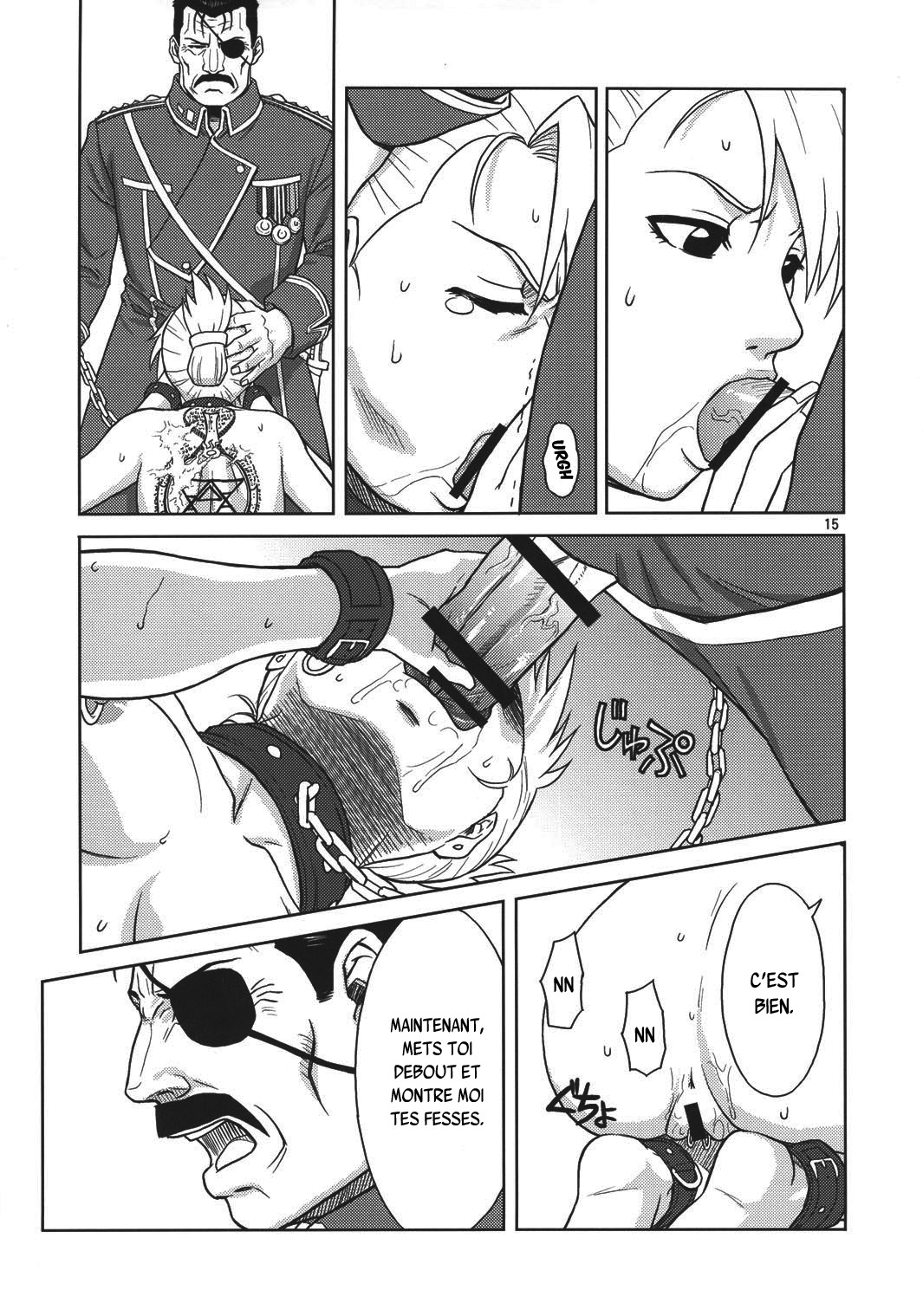 (C78) [AZASUKE WIND (AZASUKE)] Slave Secretary (Fullmetal Alchemist) [French] {SAXtrad} image number 14