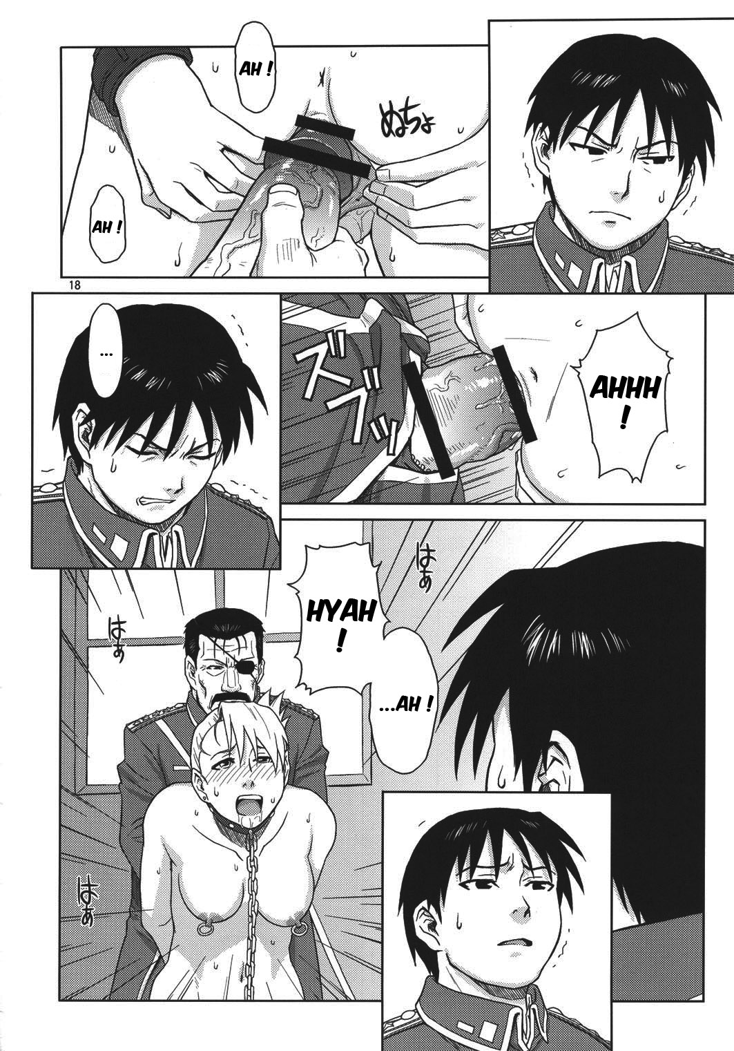 (C78) [AZASUKE WIND (AZASUKE)] Slave Secretary (Fullmetal Alchemist) [French] {SAXtrad} image number 17