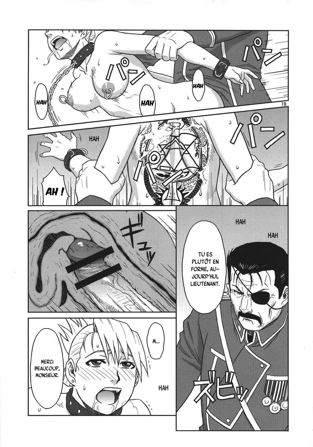 (C78) [AZASUKE WIND (AZASUKE)] Slave Secretary (Fullmetal Alchemist) [French] {SAXtrad} image number 18