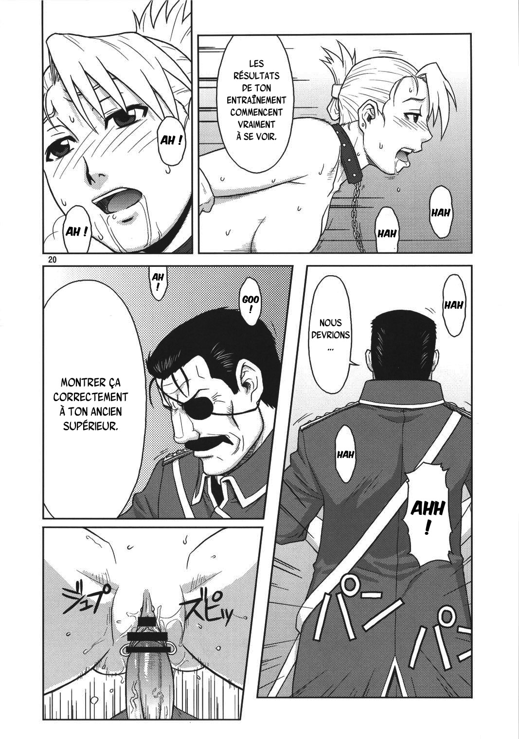 (C78) [AZASUKE WIND (AZASUKE)] Slave Secretary (Fullmetal Alchemist) [French] {SAXtrad} image number 19