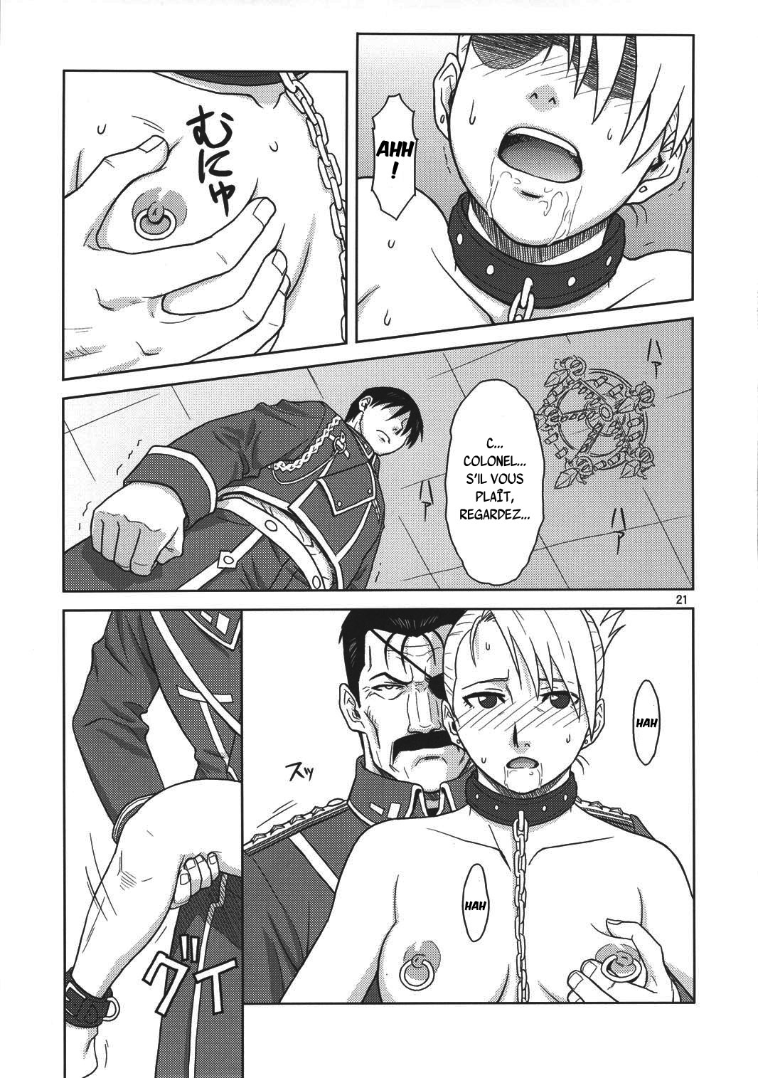 (C78) [AZASUKE WIND (AZASUKE)] Slave Secretary (Fullmetal Alchemist) [French] {SAXtrad} image number 20