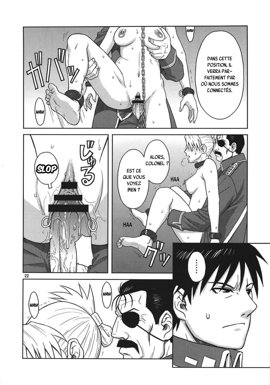 (C78) [AZASUKE WIND (AZASUKE)] Slave Secretary (Fullmetal Alchemist) [French] {SAXtrad} image number 21