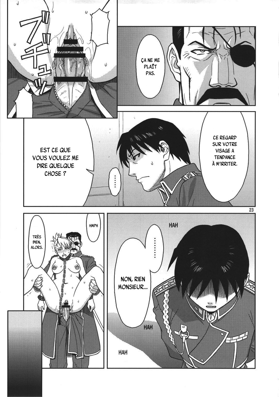 (C78) [AZASUKE WIND (AZASUKE)] Slave Secretary (Fullmetal Alchemist) [French] {SAXtrad} image number 22