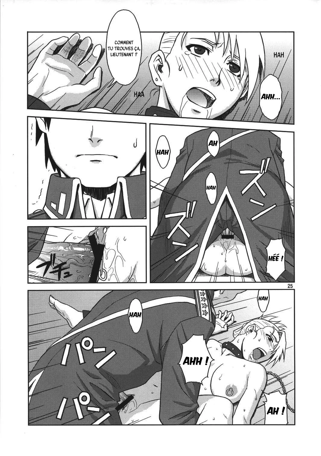 (C78) [AZASUKE WIND (AZASUKE)] Slave Secretary (Fullmetal Alchemist) [French] {SAXtrad} image number 24