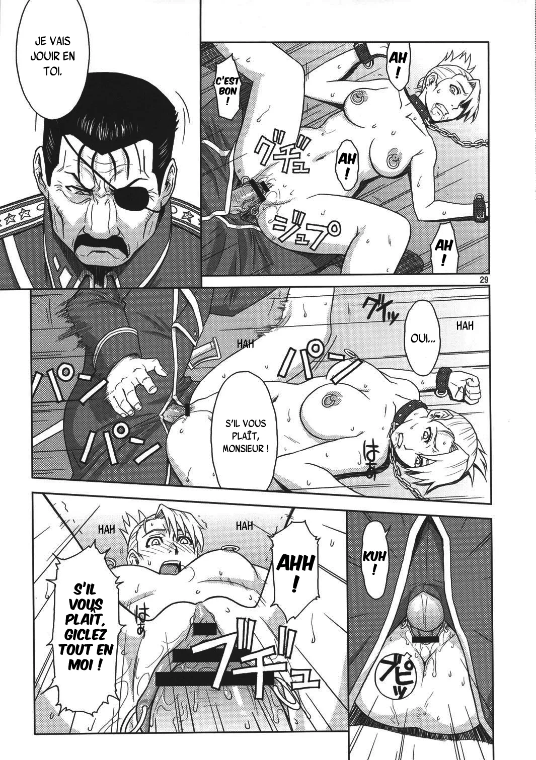 (C78) [AZASUKE WIND (AZASUKE)] Slave Secretary (Fullmetal Alchemist) [French] {SAXtrad} image number 28
